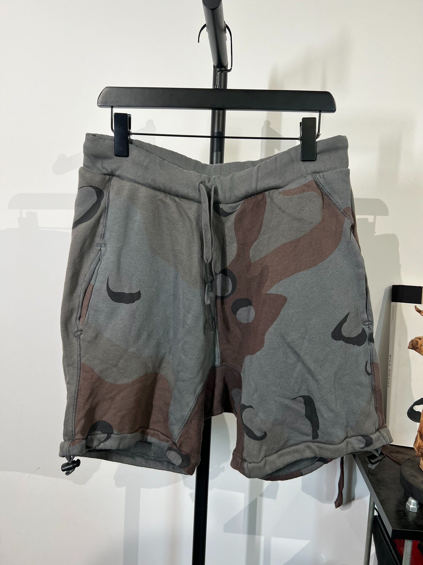 Boris BBS P6 Camo Drop Crotch Shorts