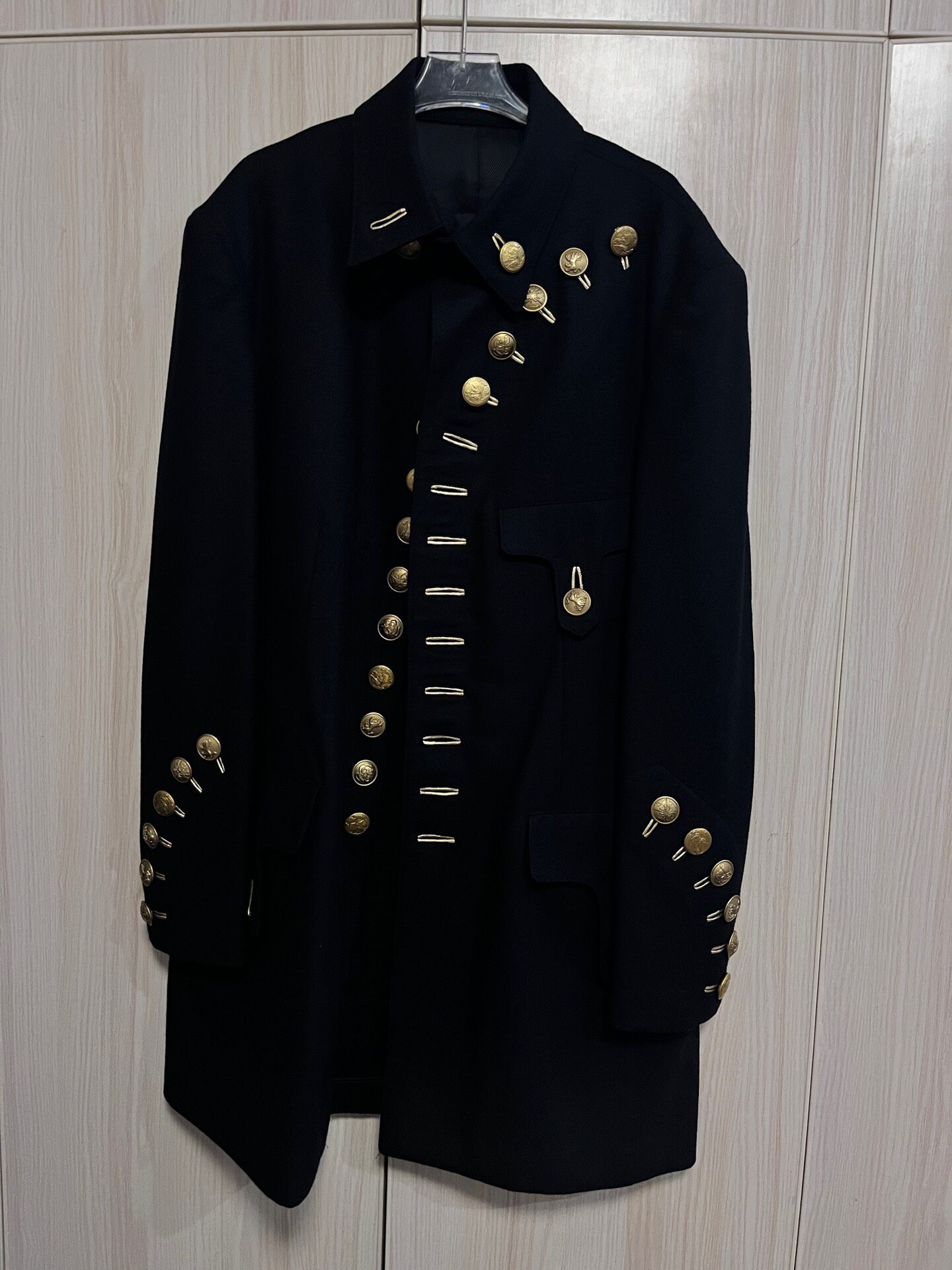 Yohji Yamamoto 19AW Gold Button Jacket — back