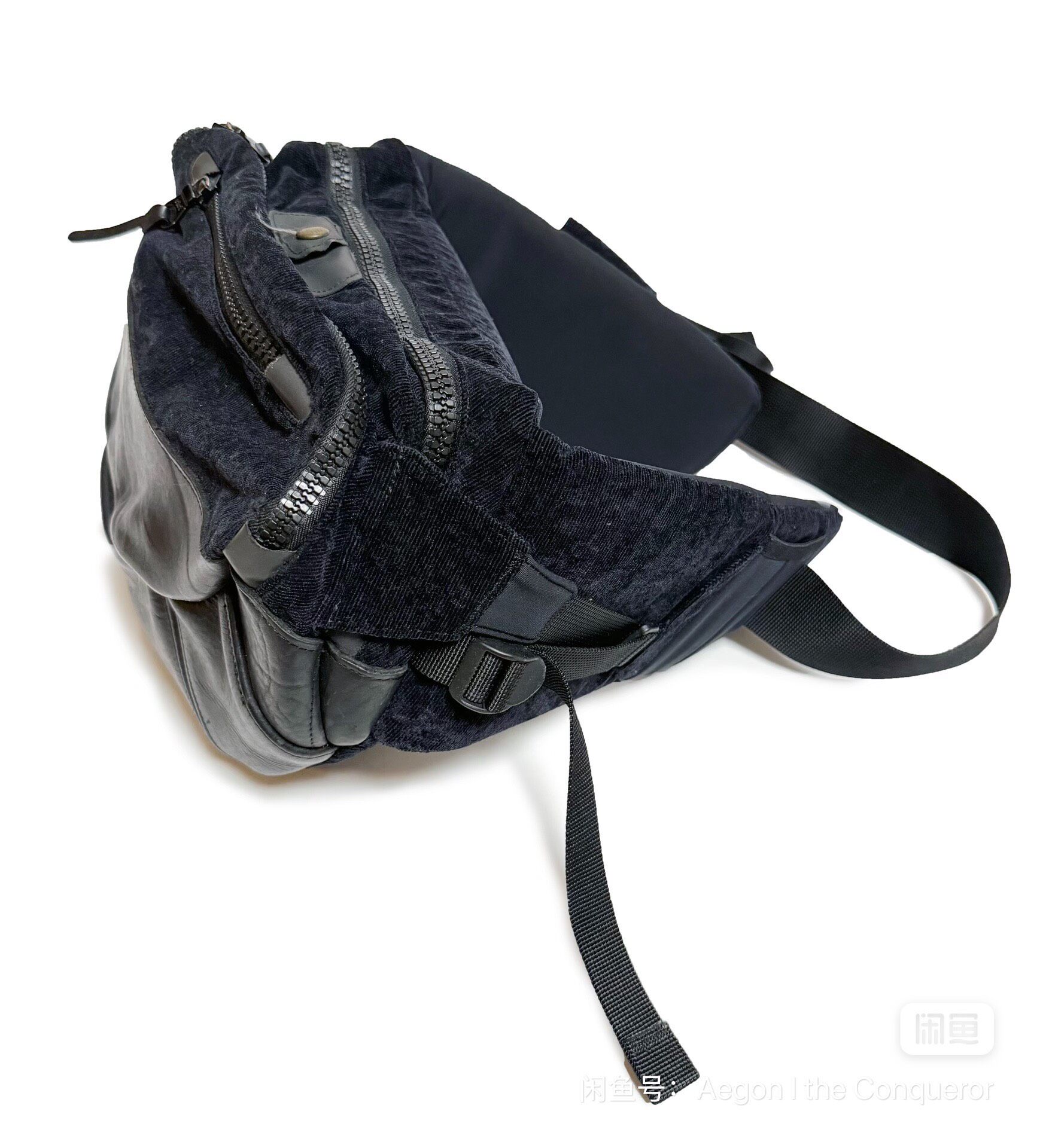Visvim Lamina Corduroy Lumber Bag — detail