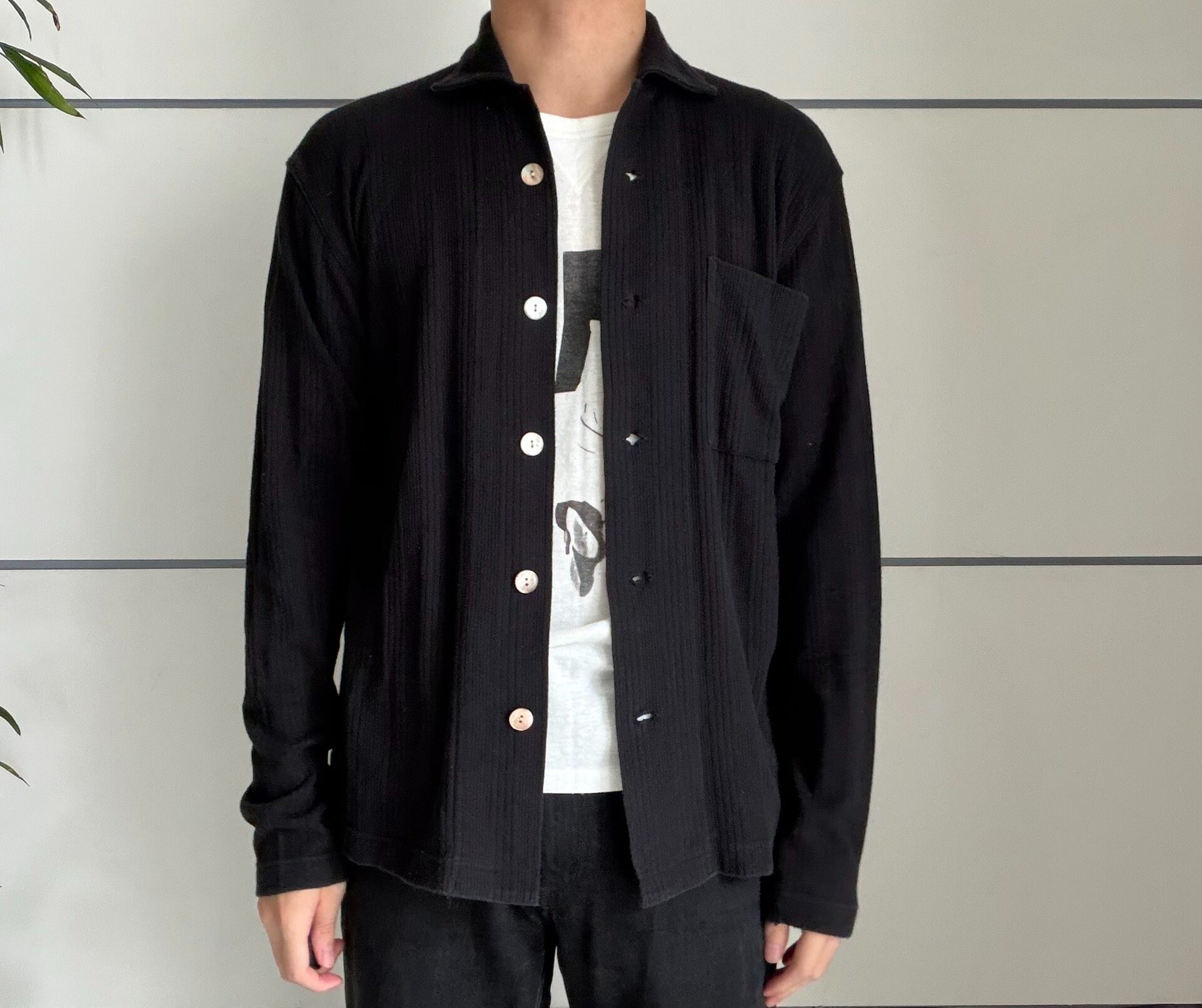 Dries Van Noten 90s Striped Shirt — back