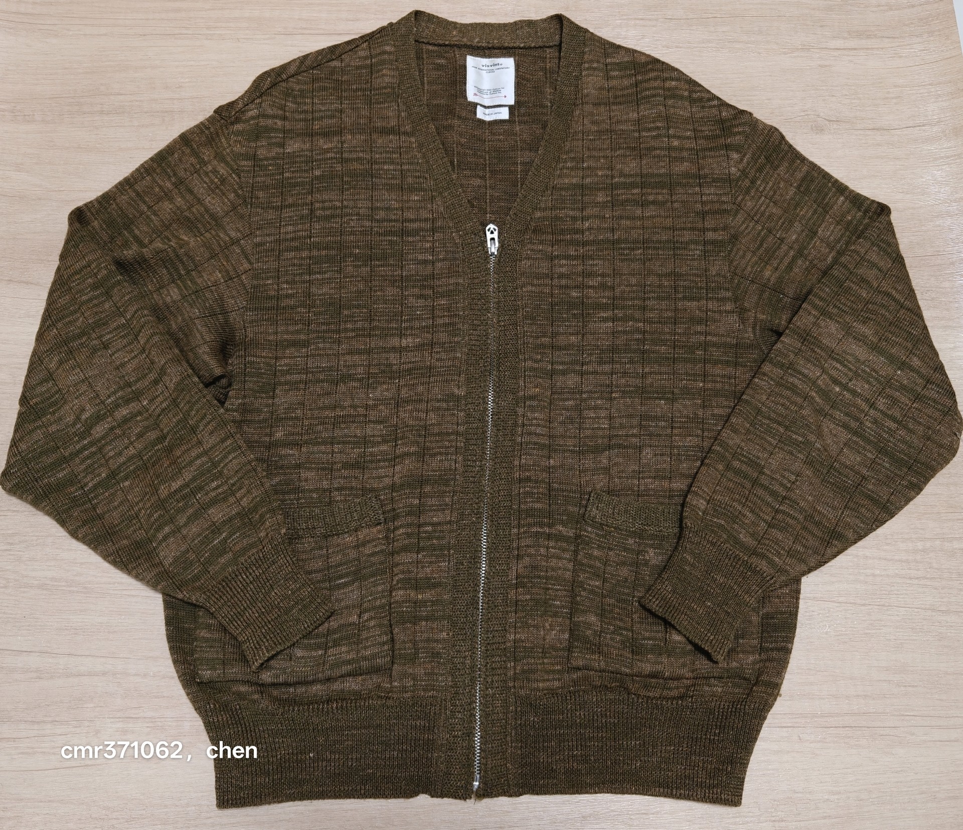 VISVIM 23AW Knit Zip Cardigan