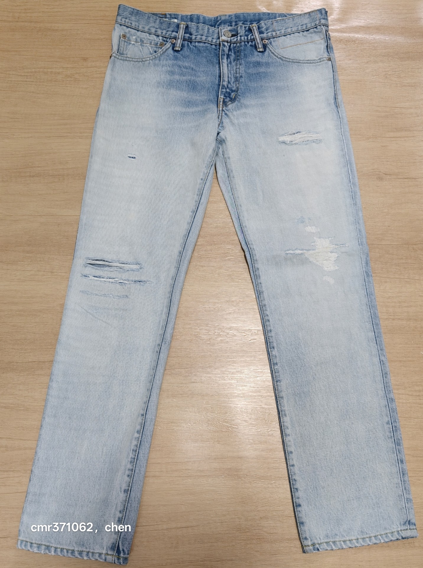 Visvim 19ss Distressed Denim Jeans
