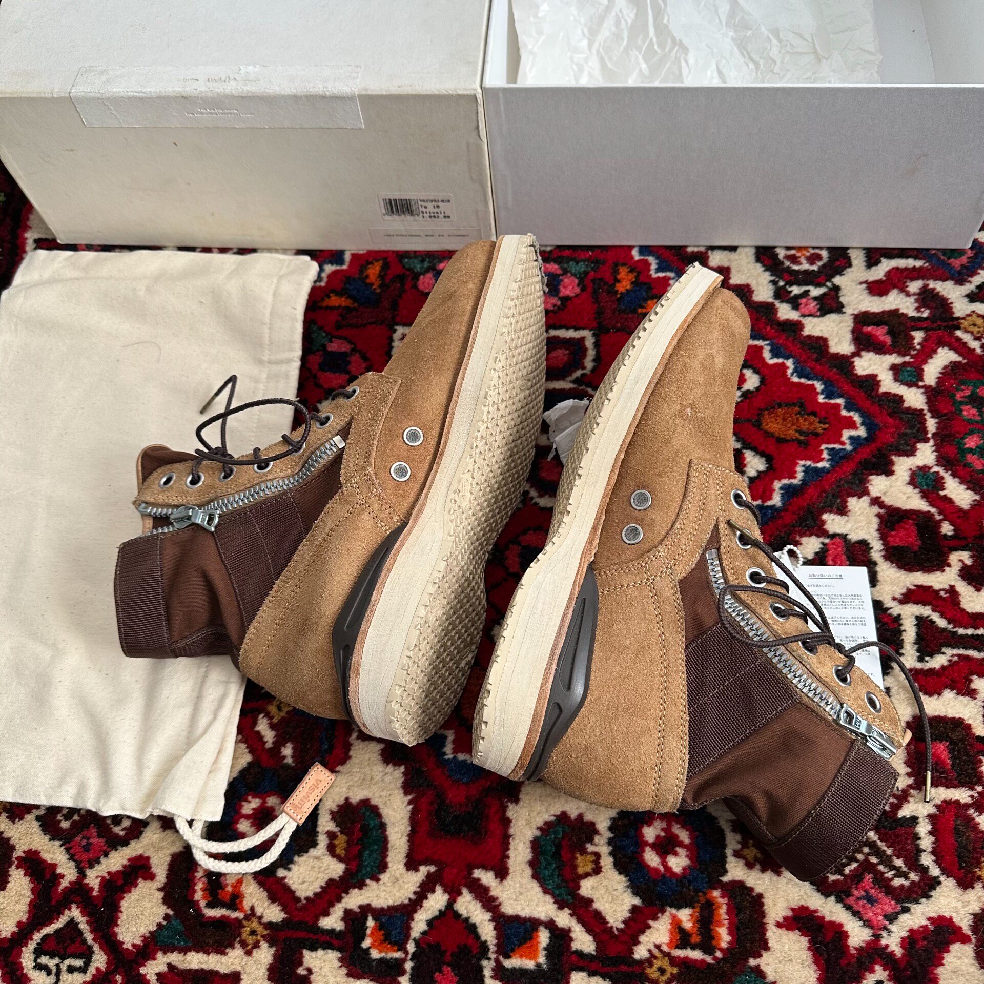 VISVIM 18SS SPOT 7-HOLE Boots — detail