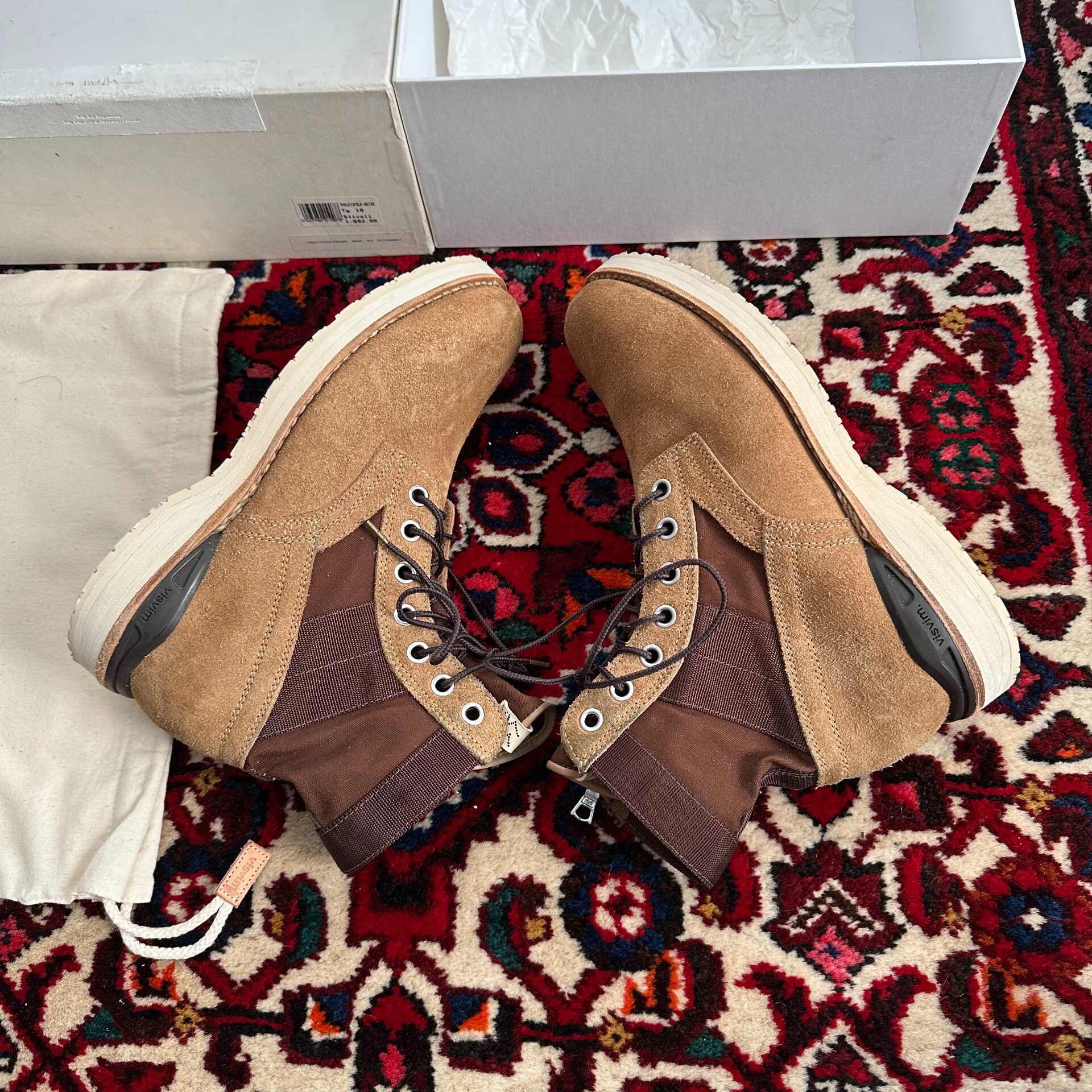 VISVIM 18SS SPOT 7-HOLE Boots — back