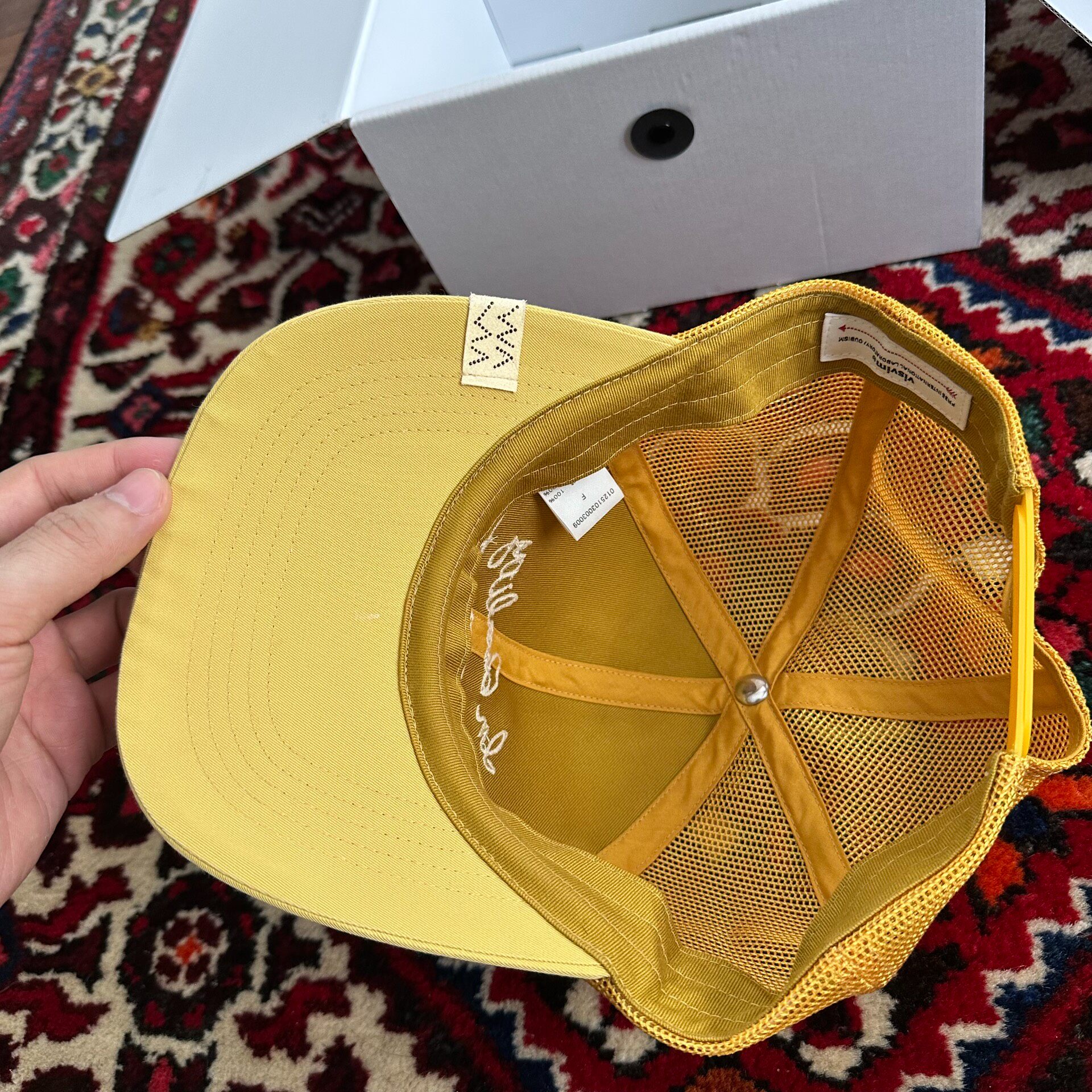 Visvim 25SS Goodyear II Cap — detail