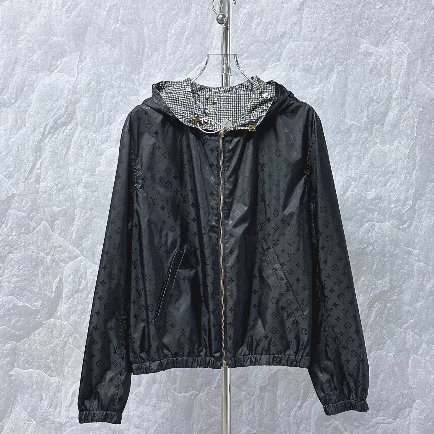 Louis Vuitton SS26 Hooded Zip Jacket — back