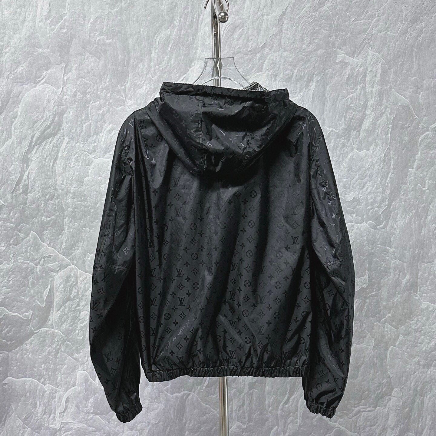 Louis Vuitton SS26 Hooded Zip Jacket — label