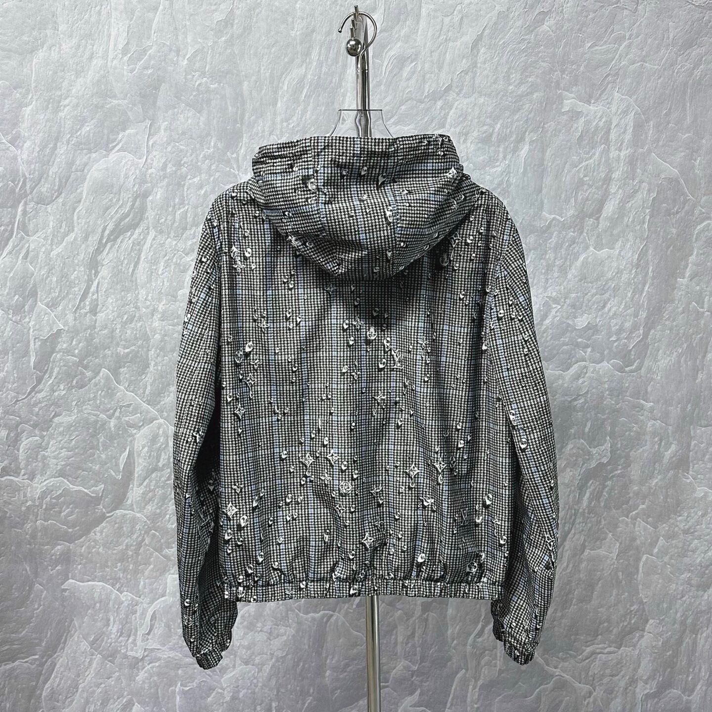 Louis Vuitton SS26 Hooded Zip Jacket — detail