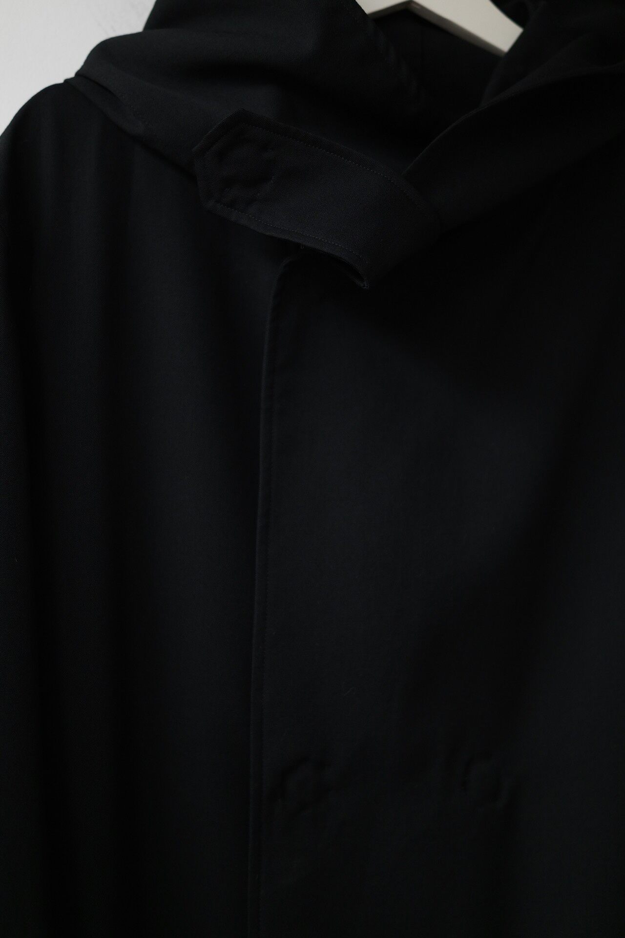 Yohji Yamamoto 20AW Black Long Coat — back