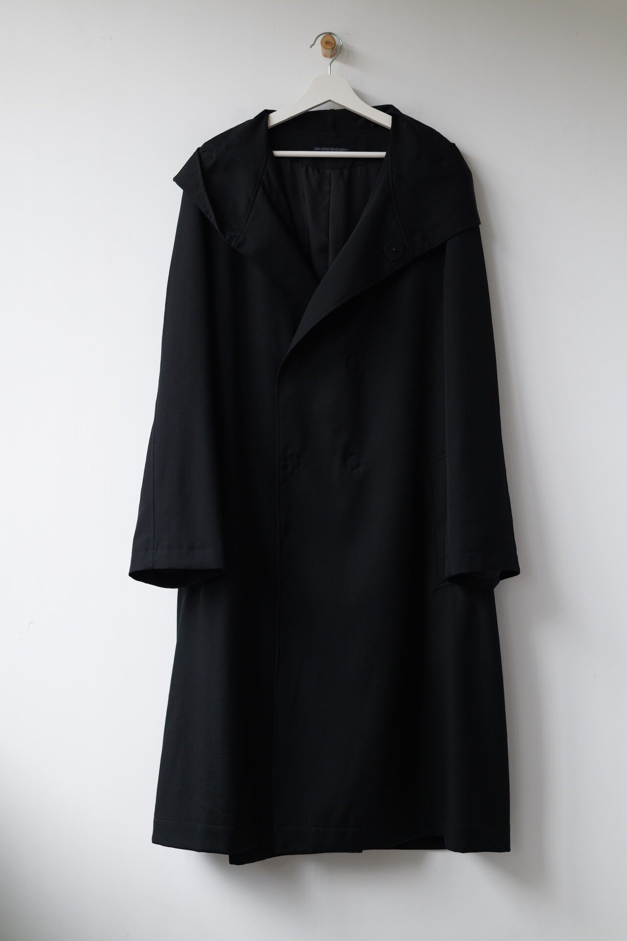 Yohji Yamamoto 20AW Black Long Coat