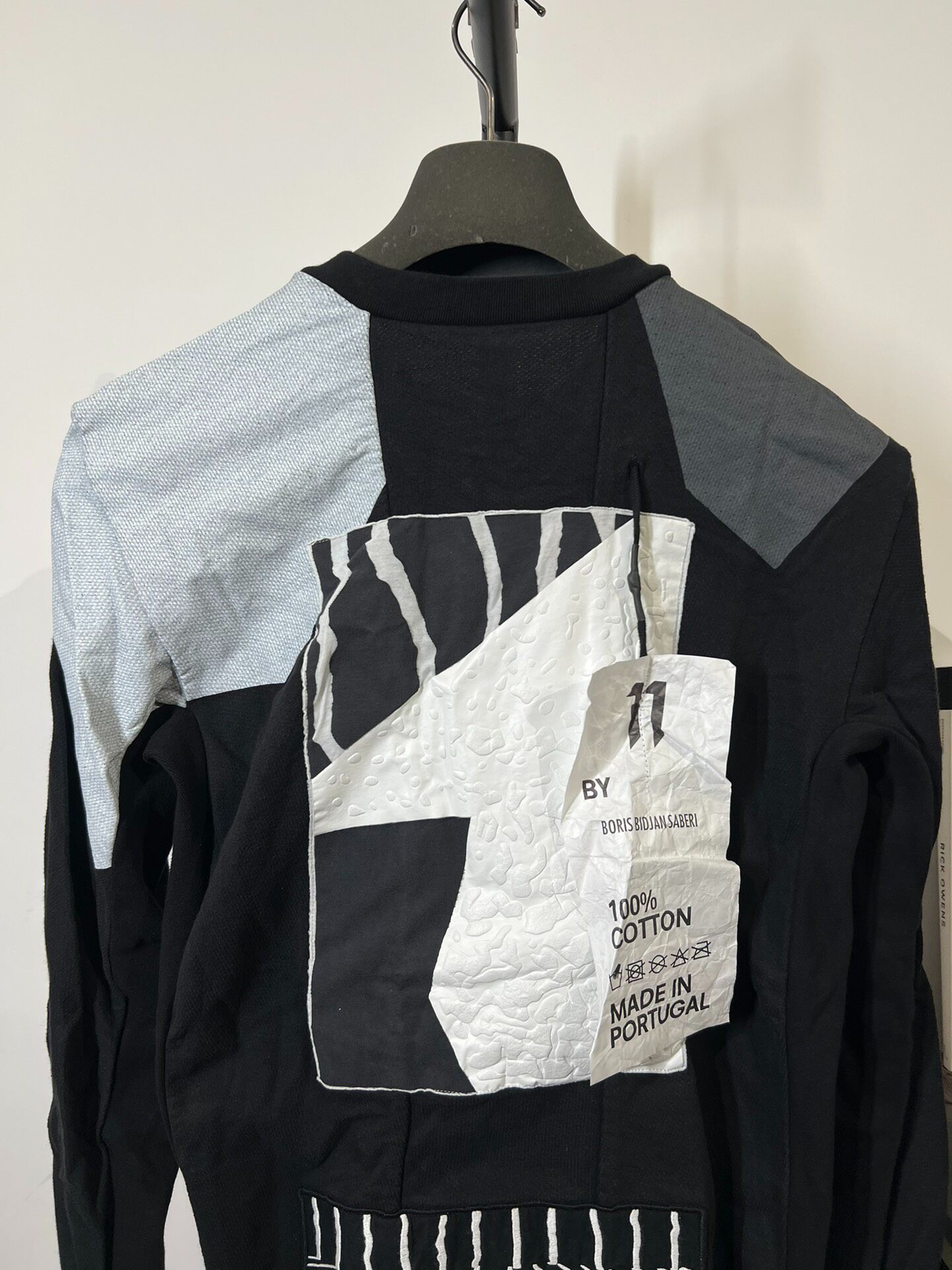 Boris Bidjan Saberi 11 Sweatshirt — detail