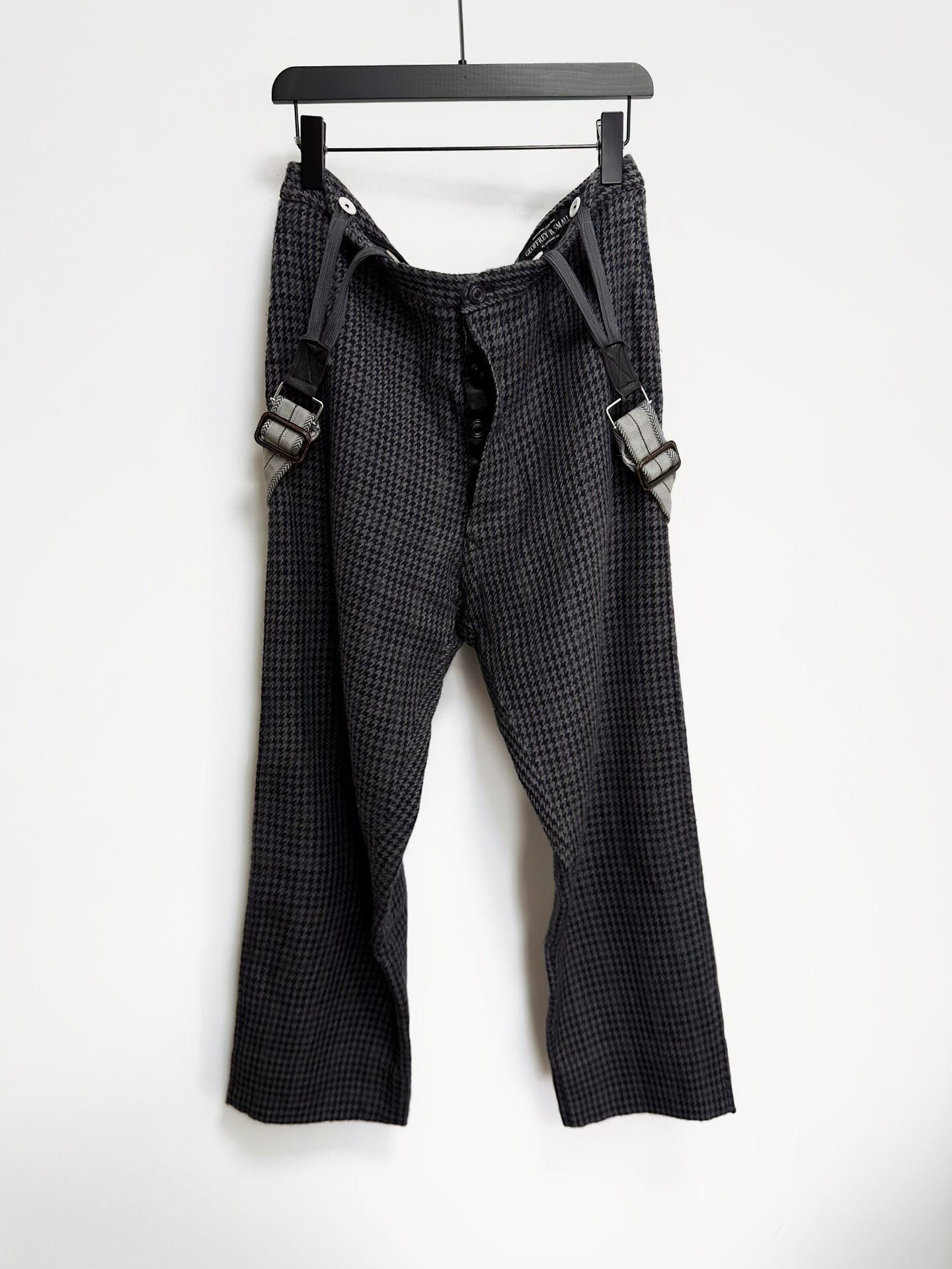 Limited Geoffrey B.Small Houndstooth Overalls