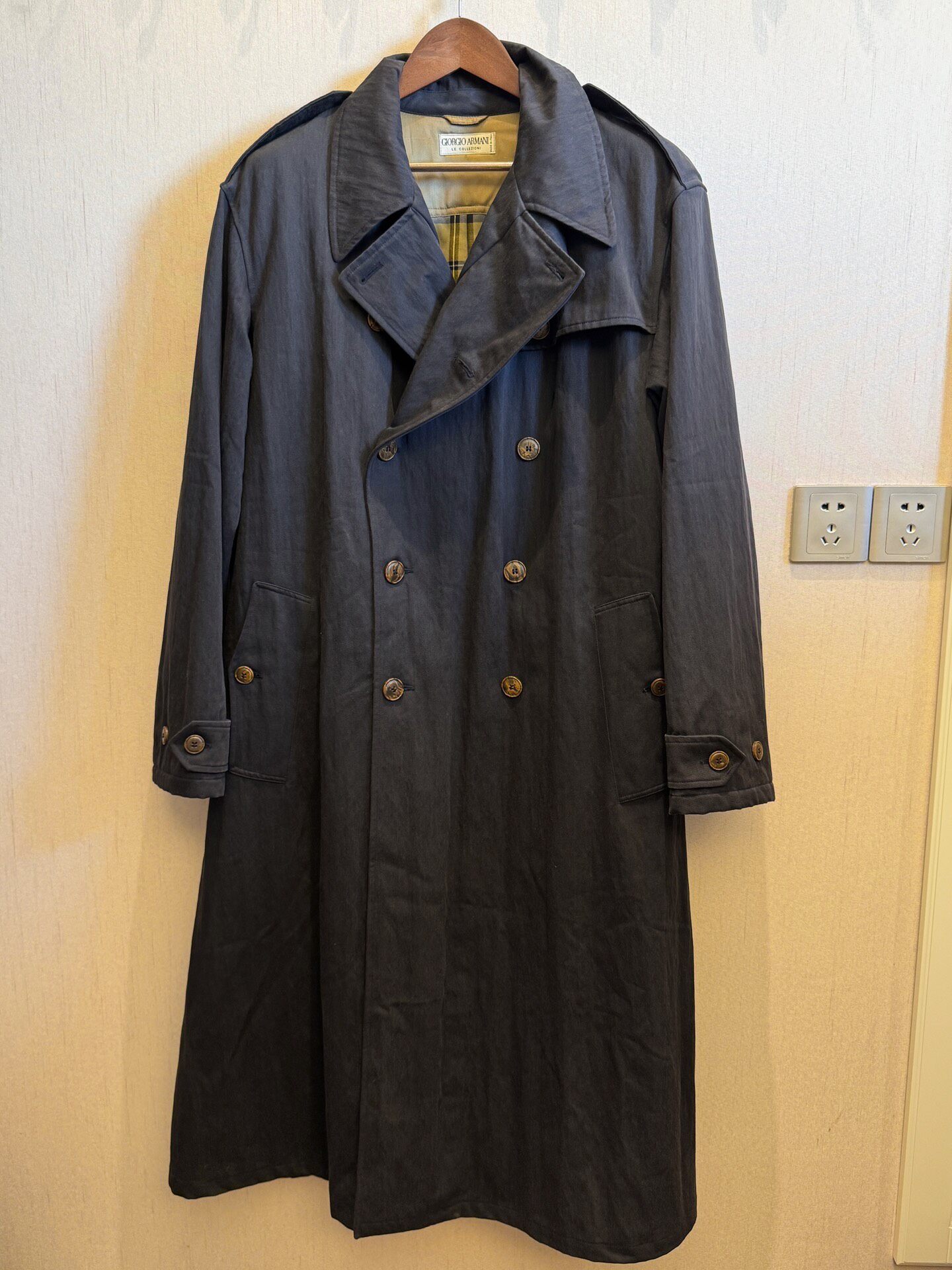 Giorgio Armani 90s Trench Coat