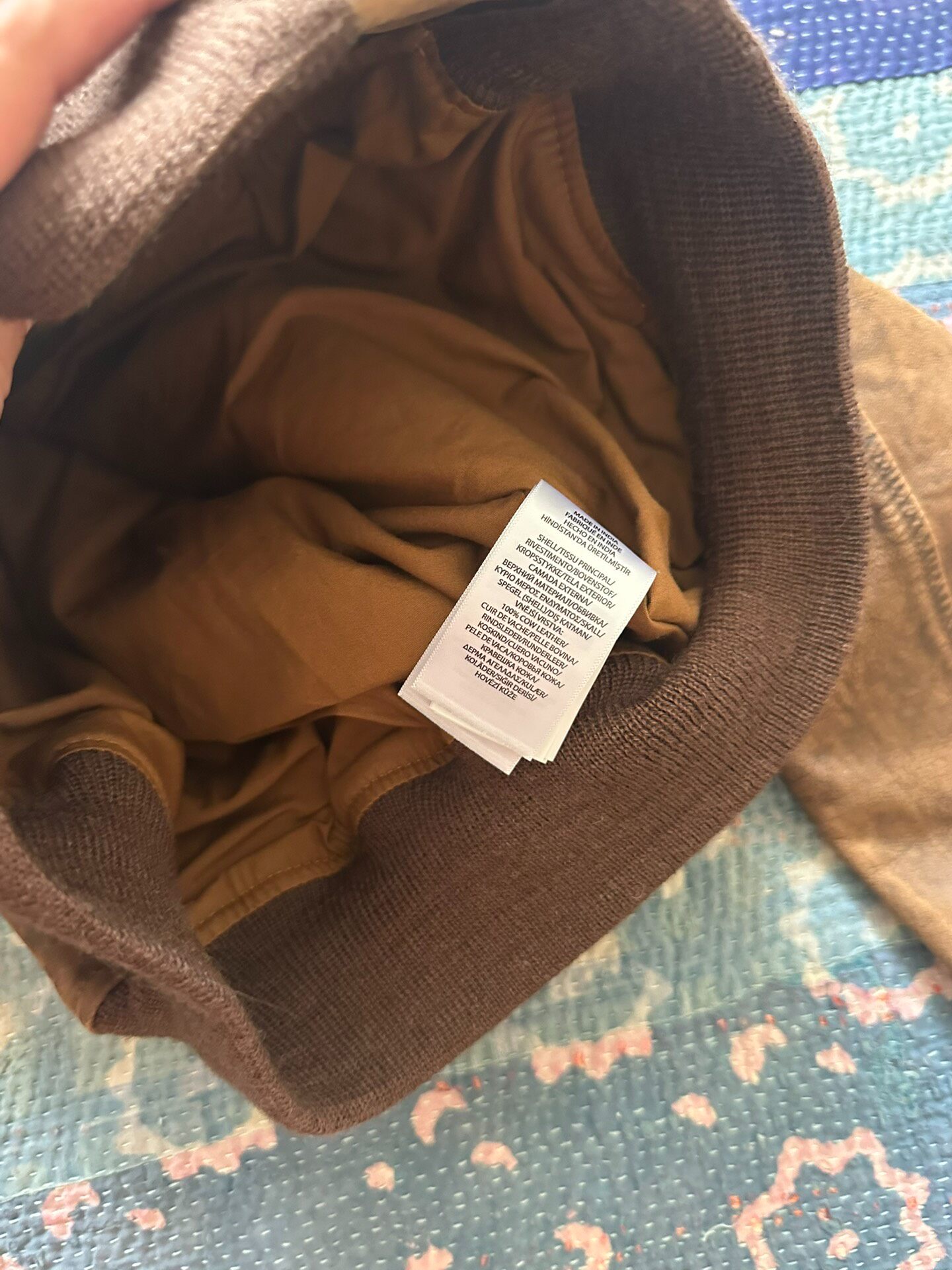 Polo Ralph Lauren Distressed Brown A2 Jacket — back