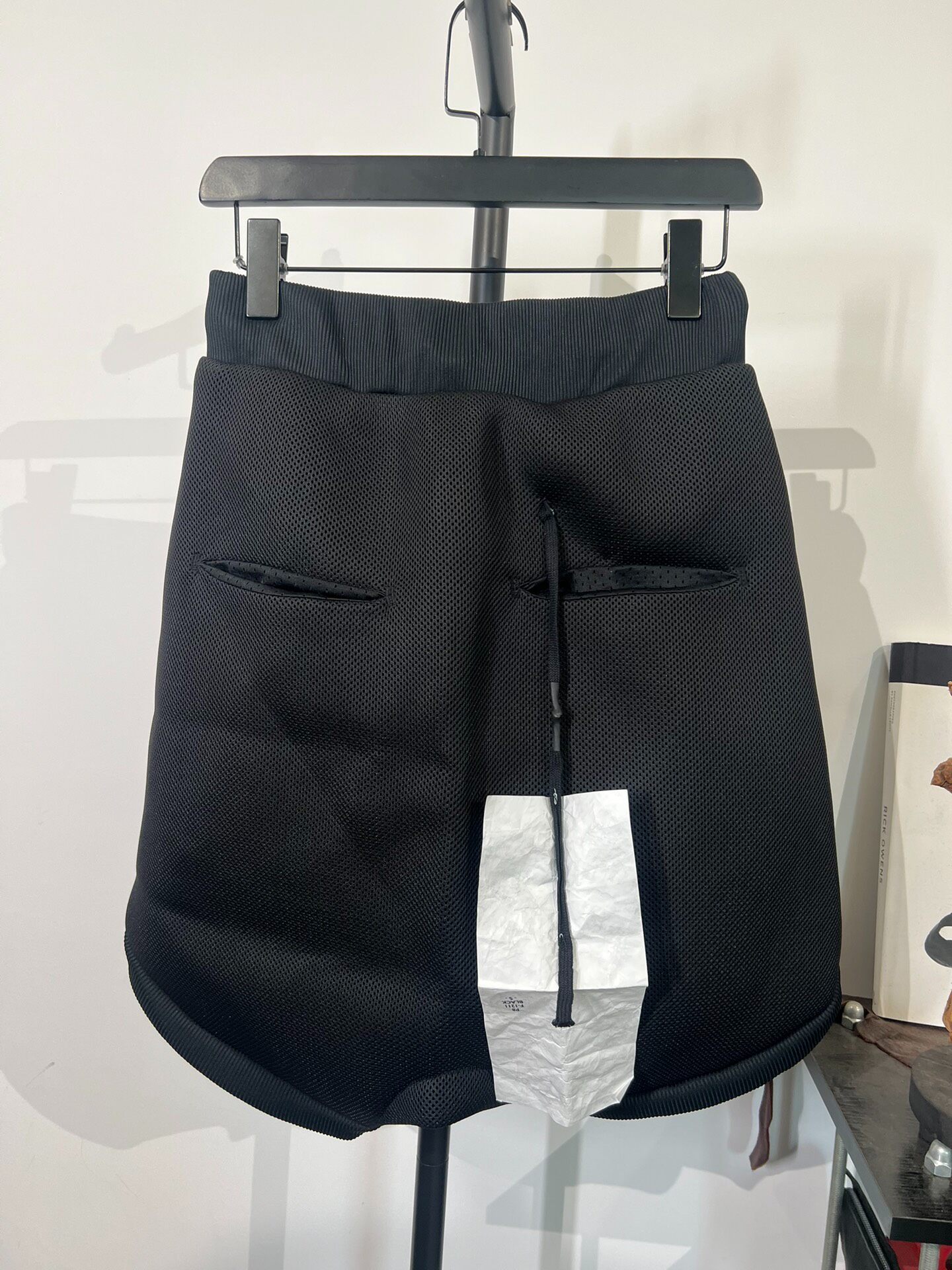 Boris Bidjan Saberi Mesh Drop-Crotch Shorts