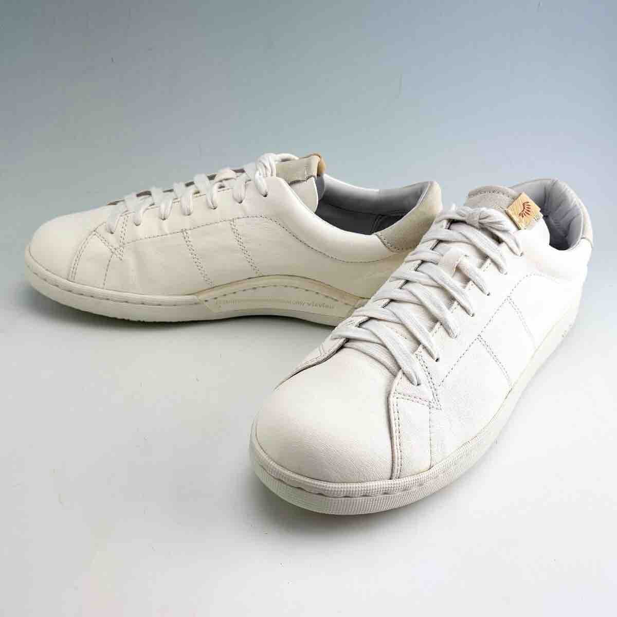 Visvim Foley-Folk White Sneakers — front