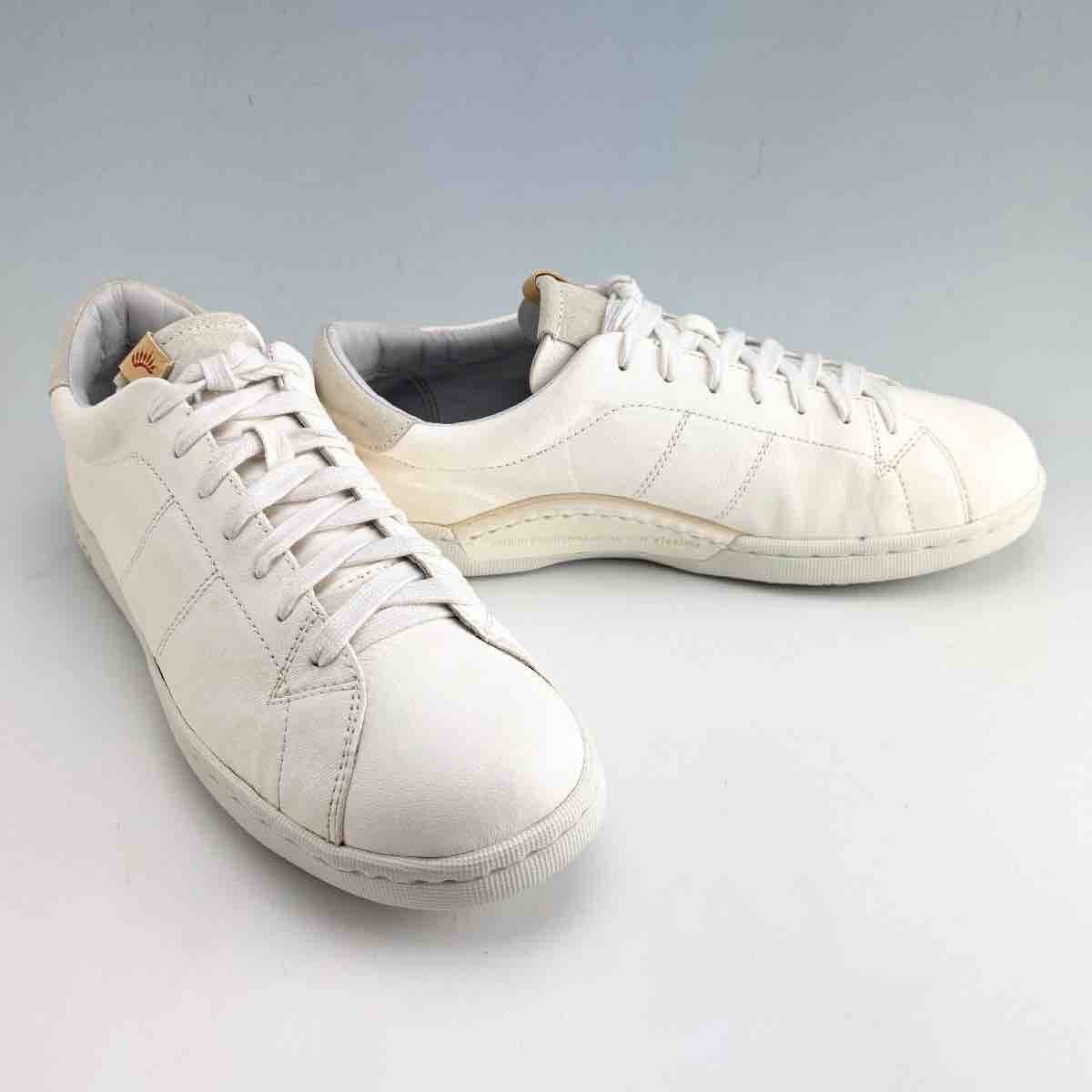 Visvim Foley-Folk White Sneakers — detail