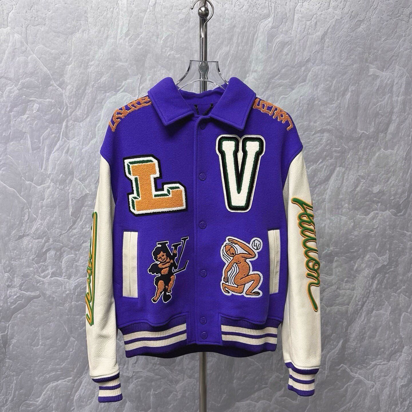 Louis Vuitton Varsity Baseball Jacket — front
