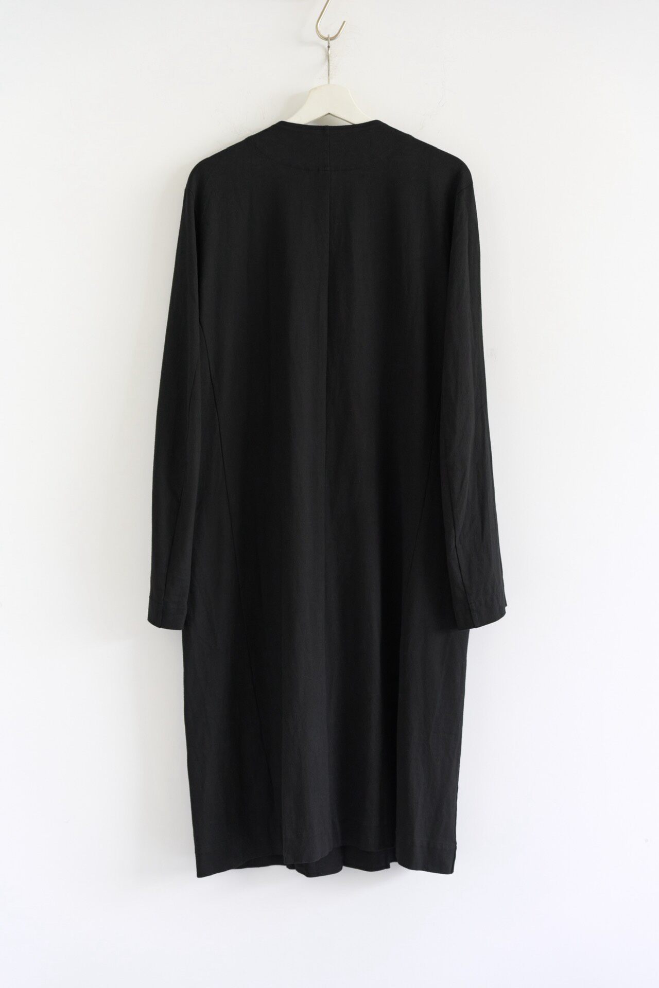 Yohji Yamamoto Ground Y 20SS Uncollared Coat — front