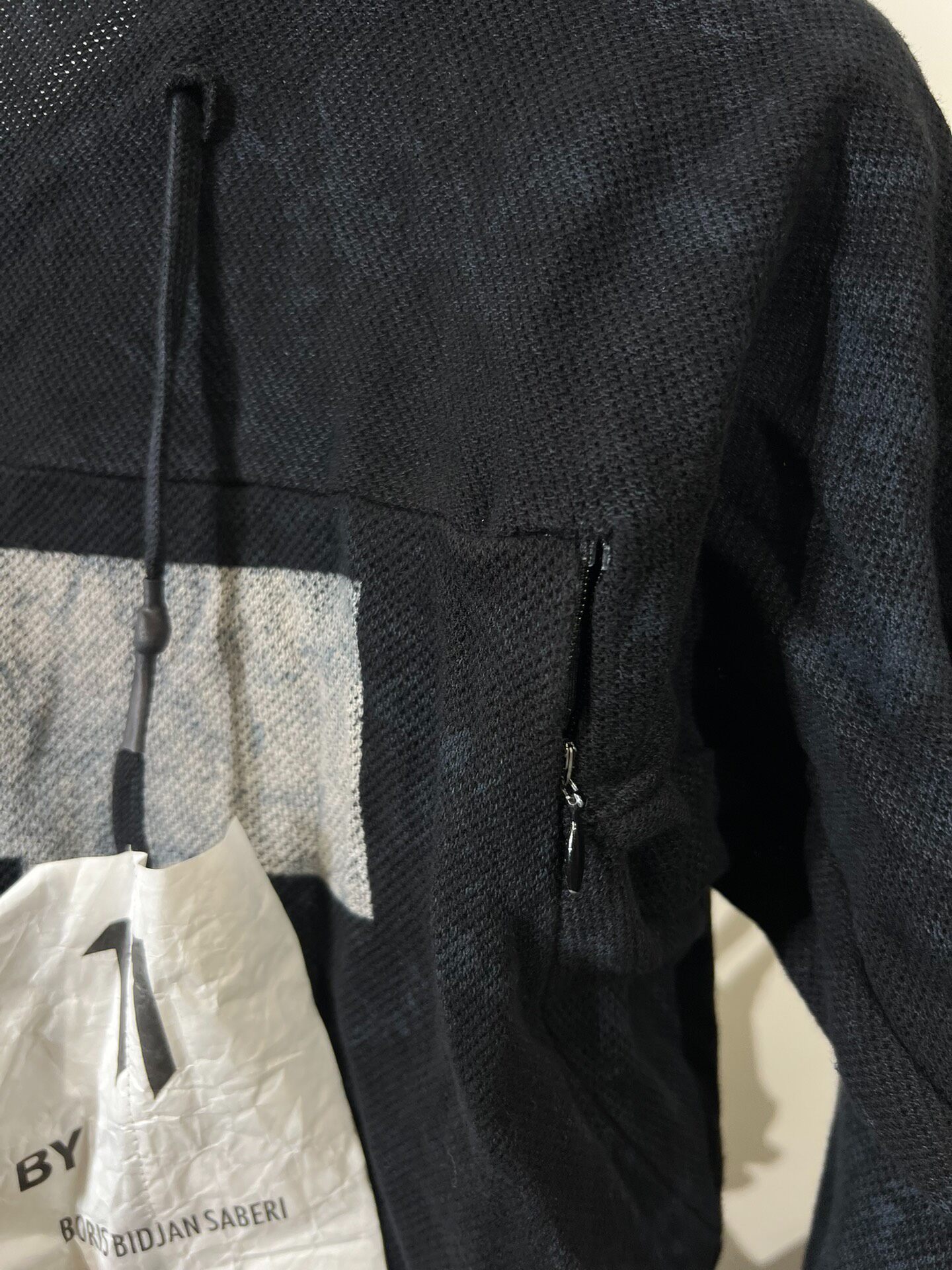 Boris Bidjan Saberi 11 Long Sleeve Sweatshirt — label