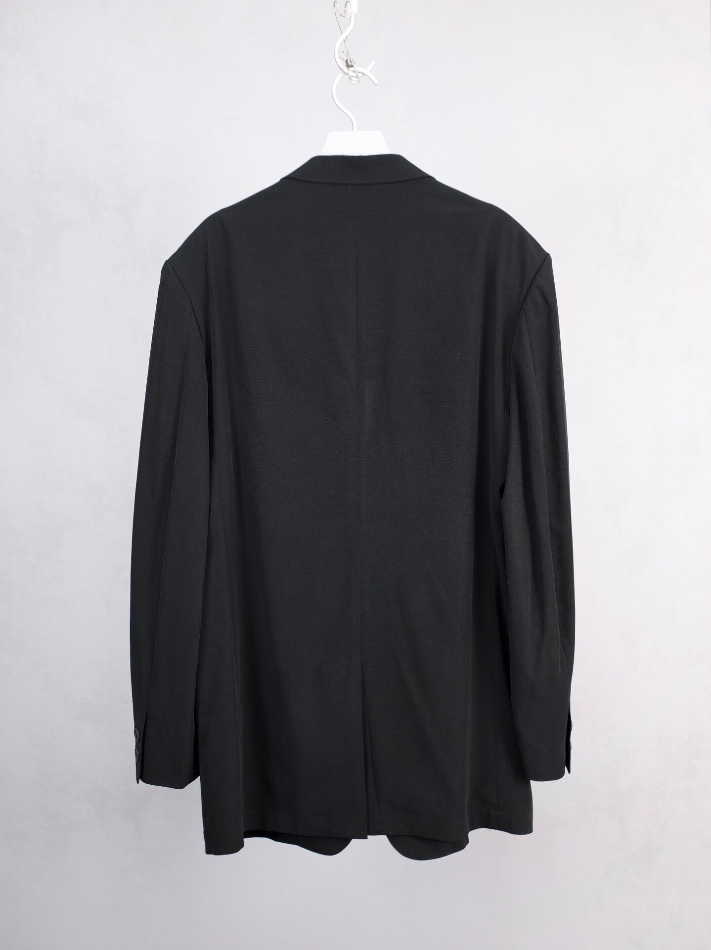 Yohji Yamamoto 24SS Double Lapel Blazer — back