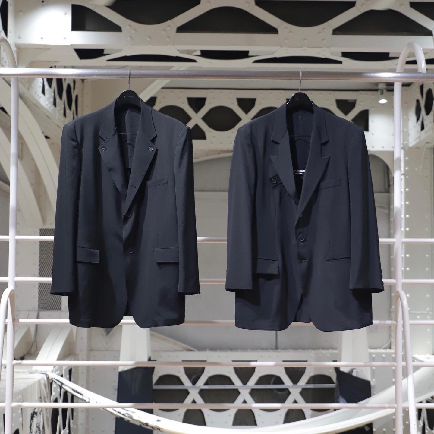 Yohji Yamamoto 24SS Double Lapel Blazer — front