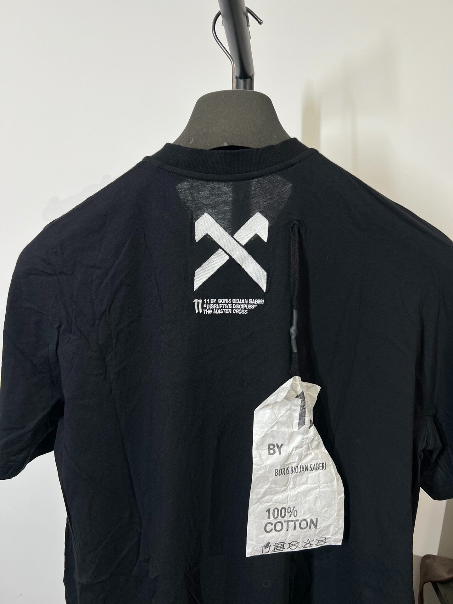 Boris Bidjan Saberi TS5 Short Sleeve T-Shirt — detail