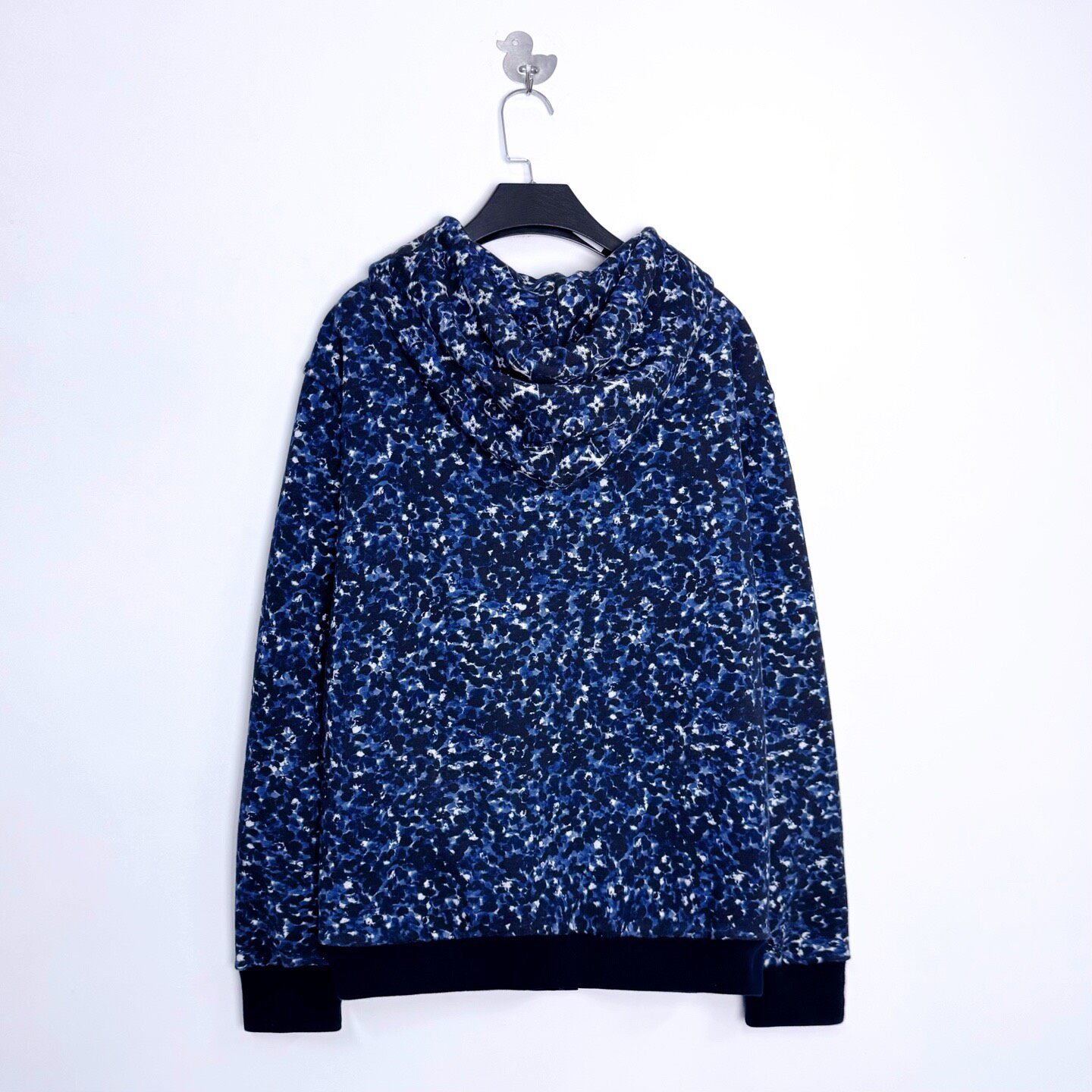 Louis Vuitton Navy Monogram Zip Jacket — front