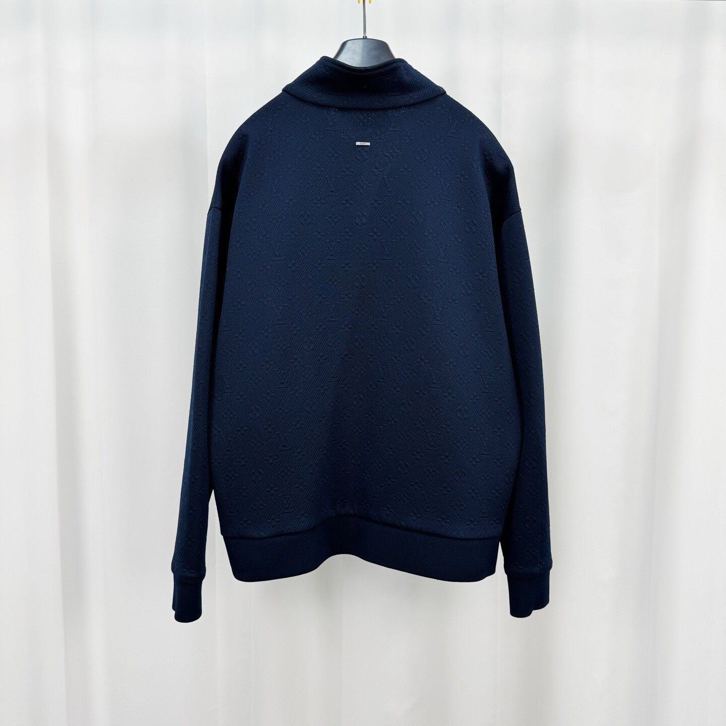 Louis Vuitton Dark Blue Monogram Zip Jacket — front