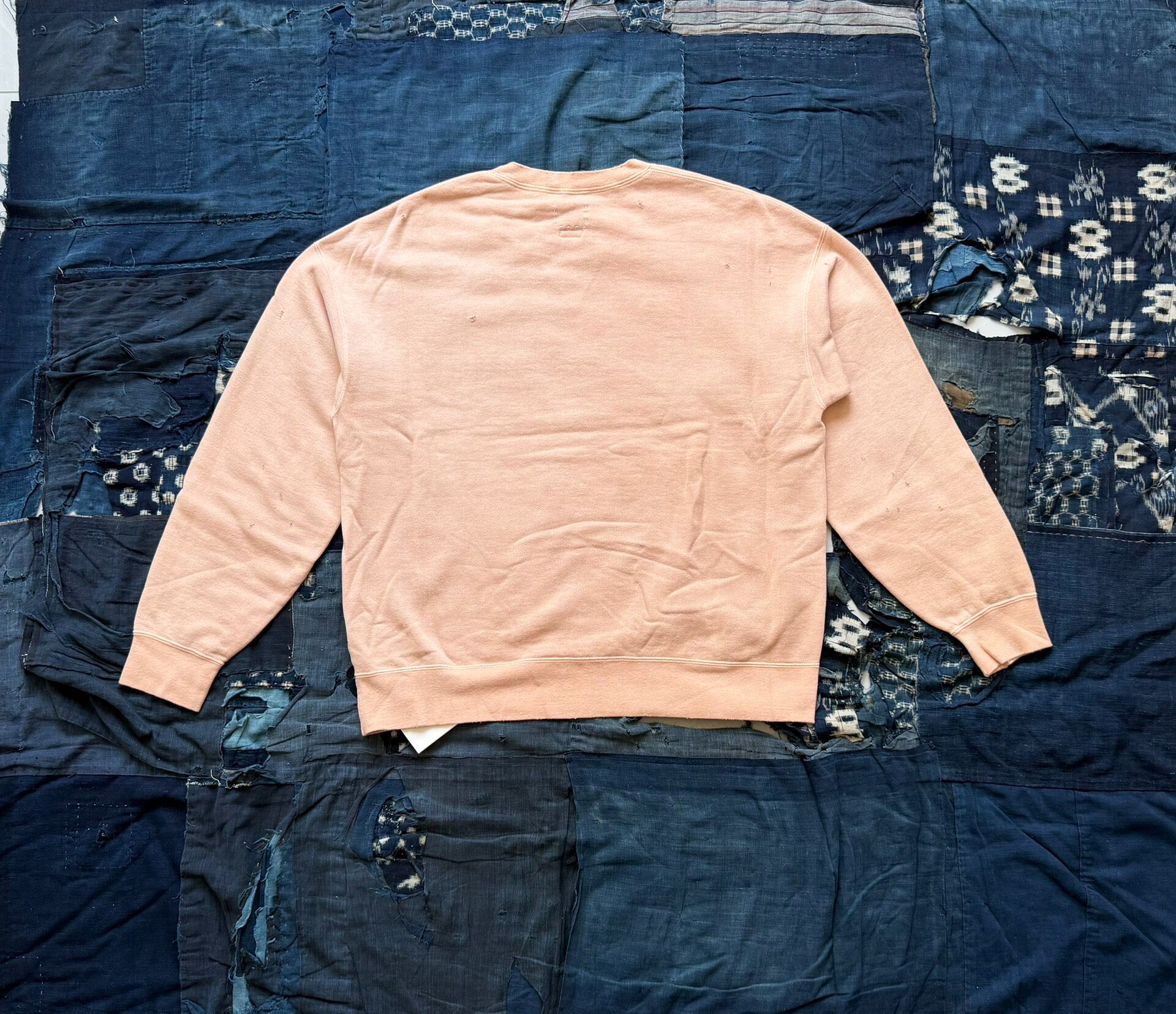 Visvim 26AW Jumbo SB Sweat L/S Pink — front
