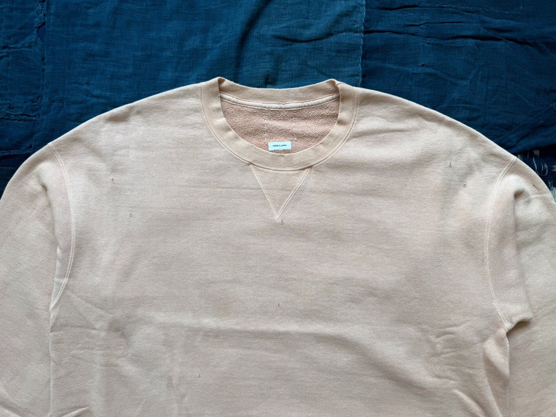 Visvim 26AW Jumbo SB Sweat L/S Pink — back