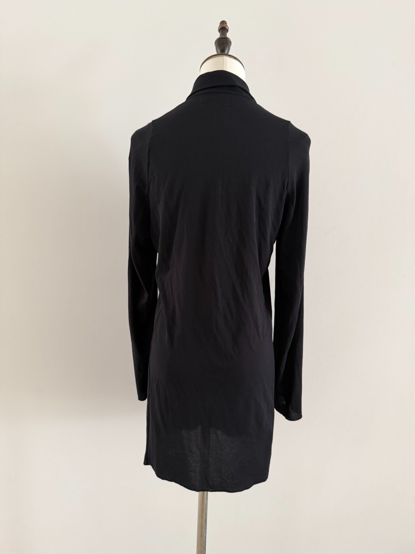 Yohji Yamamoto 90s Tang Knot Long Shirt — front