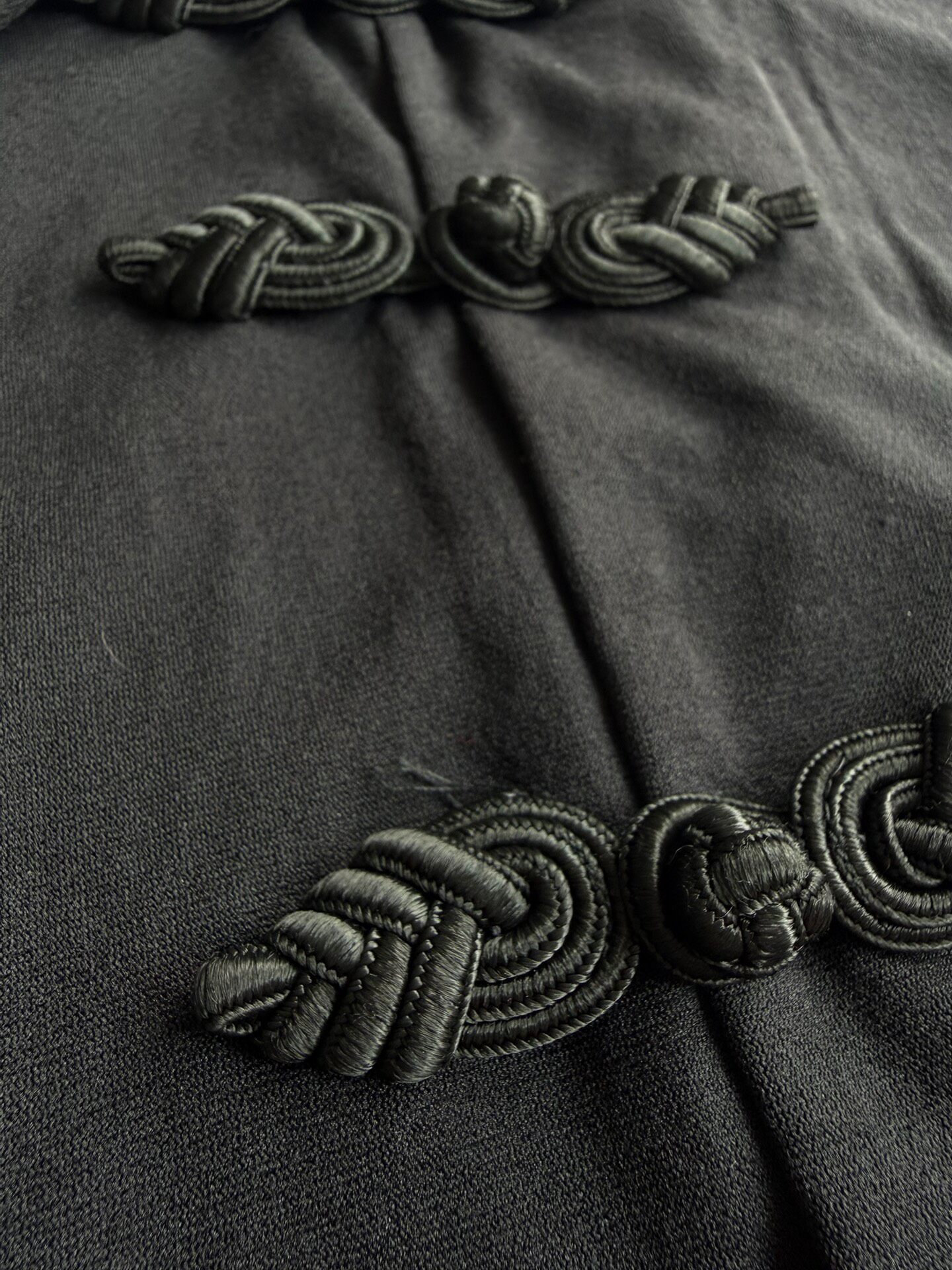 Yohji Yamamoto 90s Tang Knot Long Shirt — label