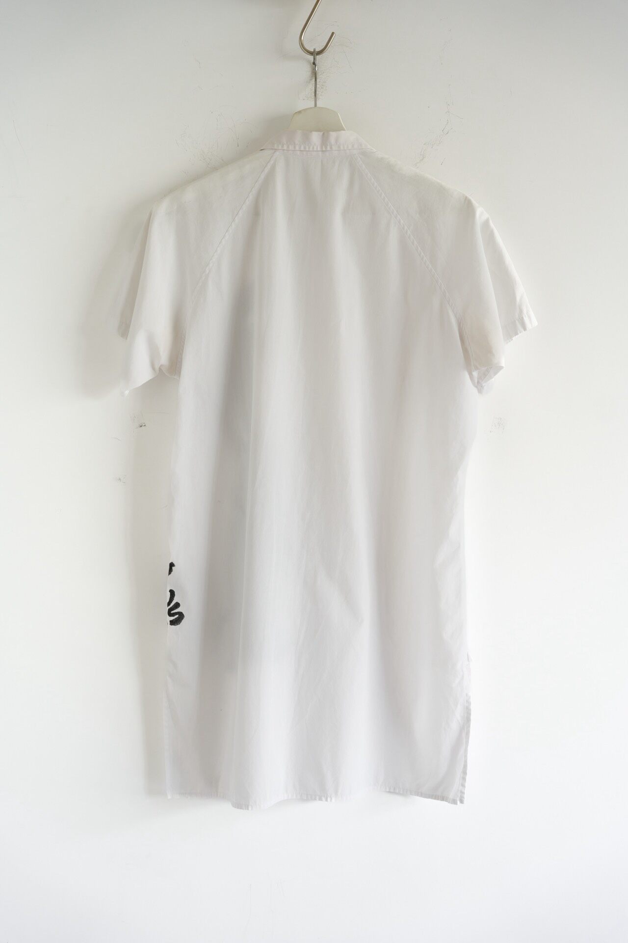 Yohji Yamamoto 22SS Portrait Cotton Shirt — front