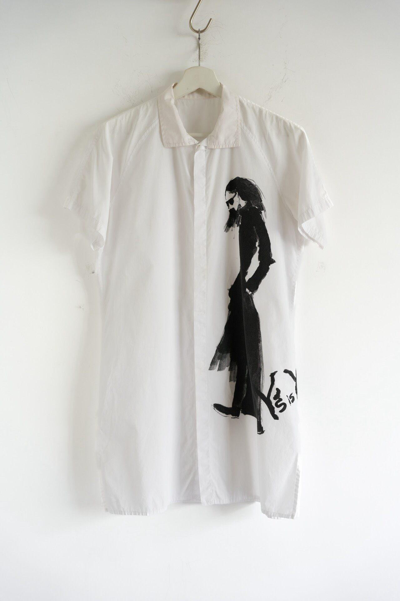 Yohji Yamamoto 22SS Portrait Cotton Shirt