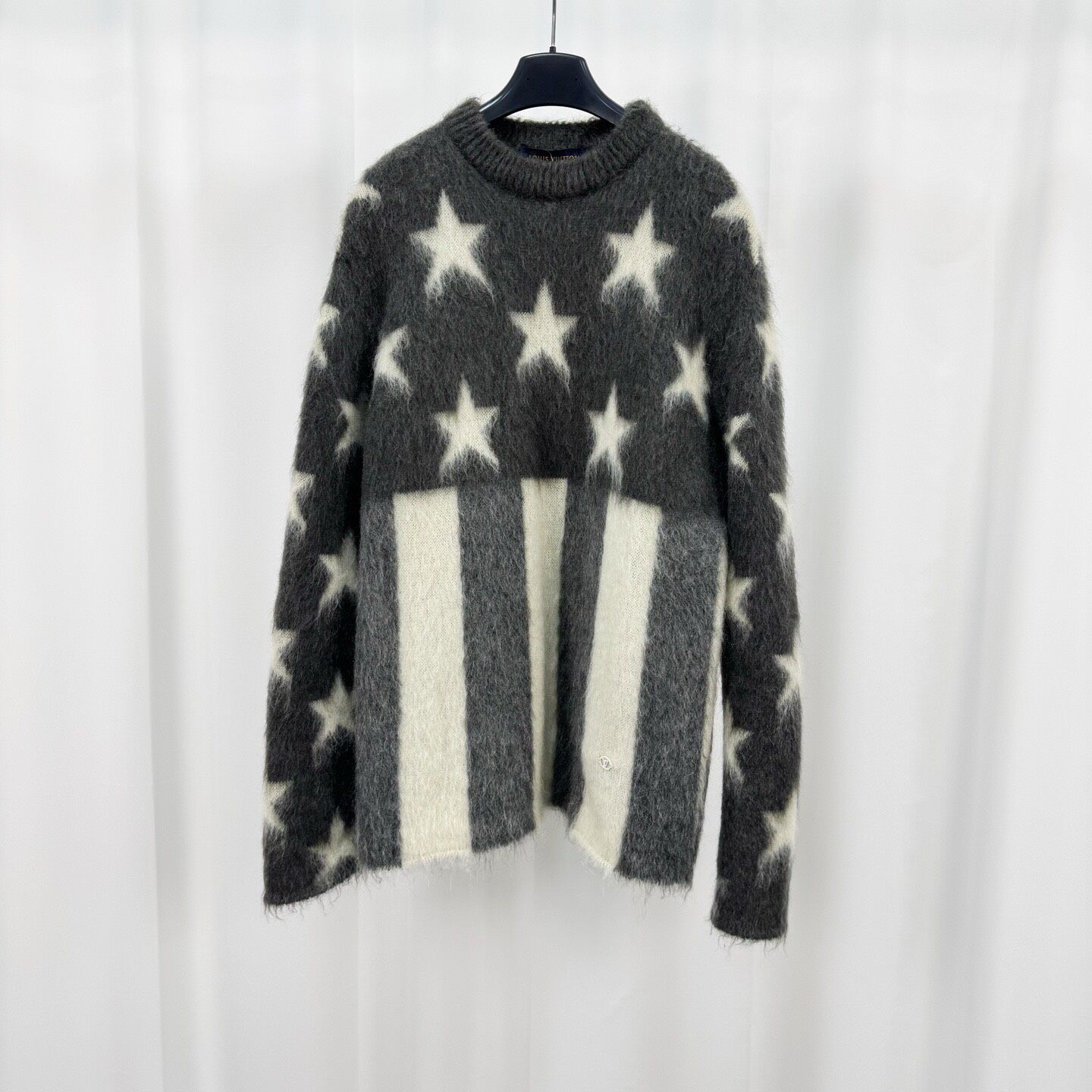 Louis Vuitton Star-Stripe Mohair Sweater