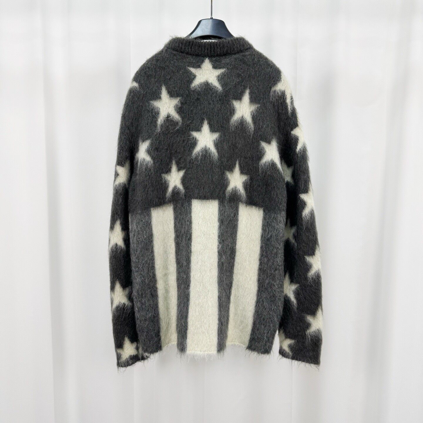 Louis Vuitton Star-Stripe Mohair Sweater — front