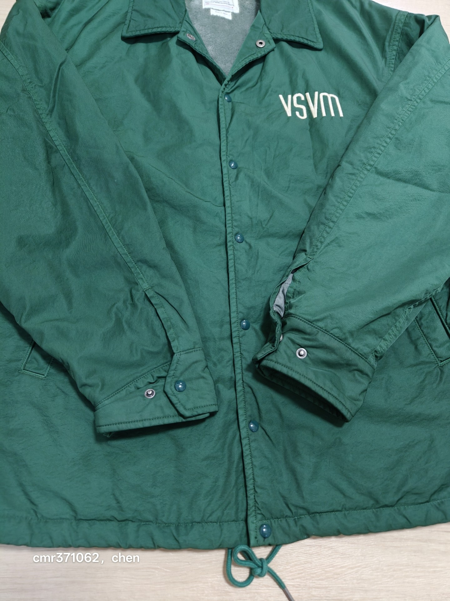 Visvim 23SS Coach Jacket — detail