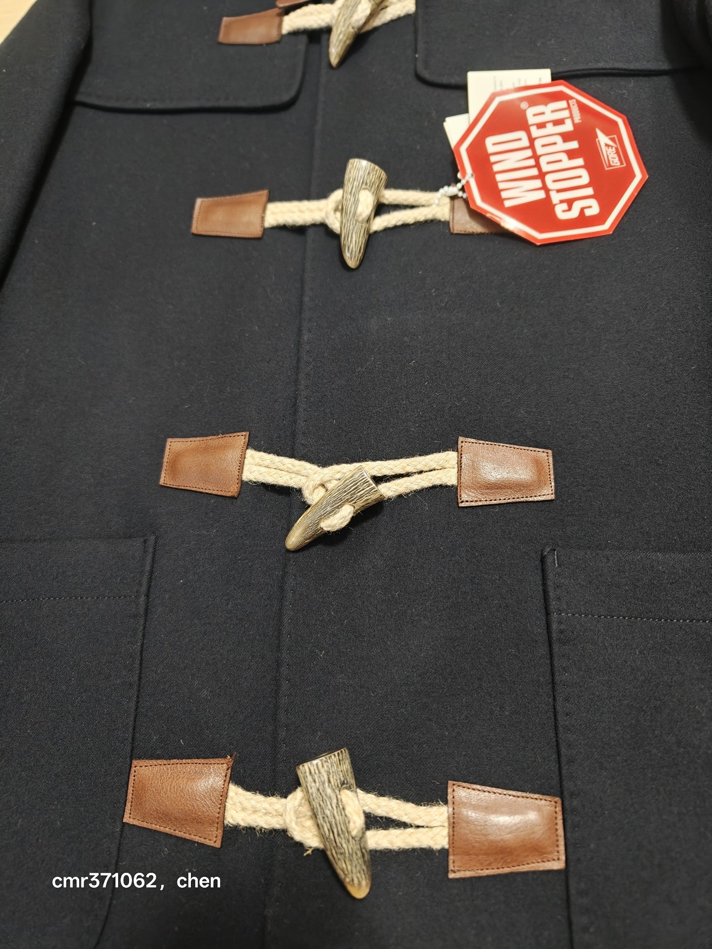 Visvim Commodore Wool Windstopper Coat — front