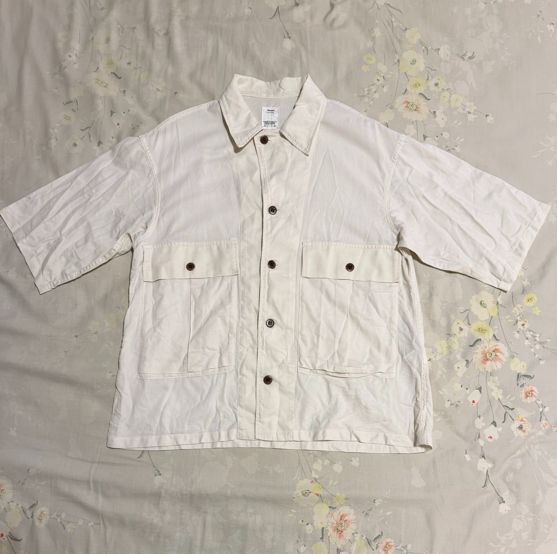 Visvim 19SS Cornet Short Sleeve Shirt — front