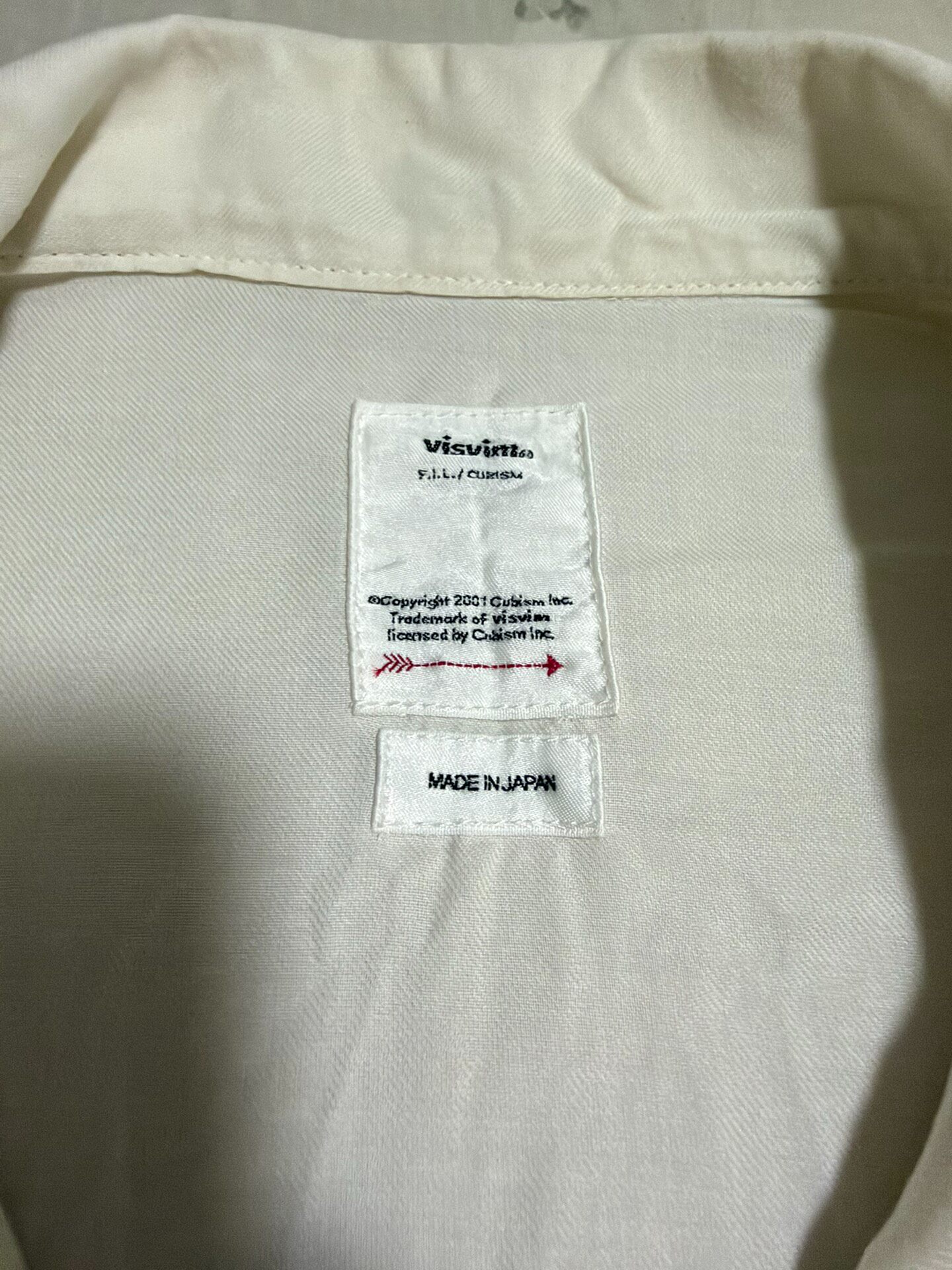 Visvim 19SS Cornet Short Sleeve Shirt — back