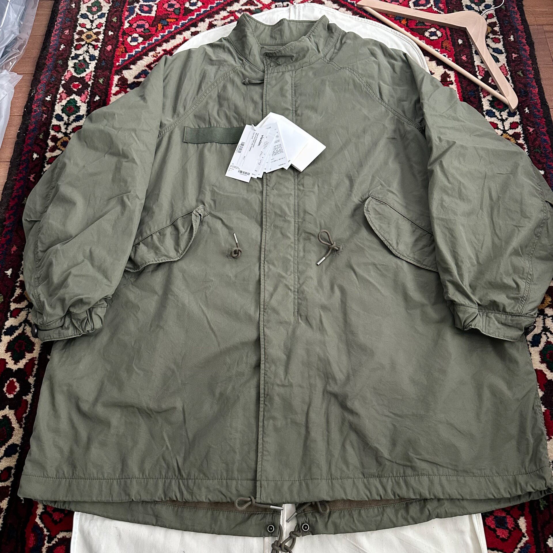 Visvim 25AW Six Five Fishtail Parka — front