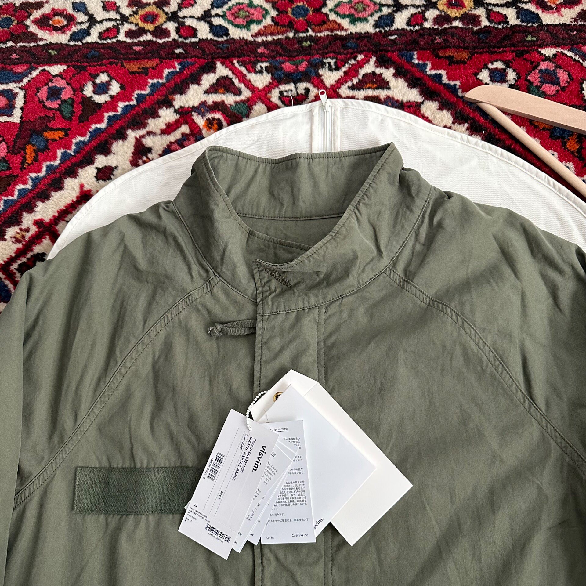 Visvim 25AW Six Five Fishtail Parka — back