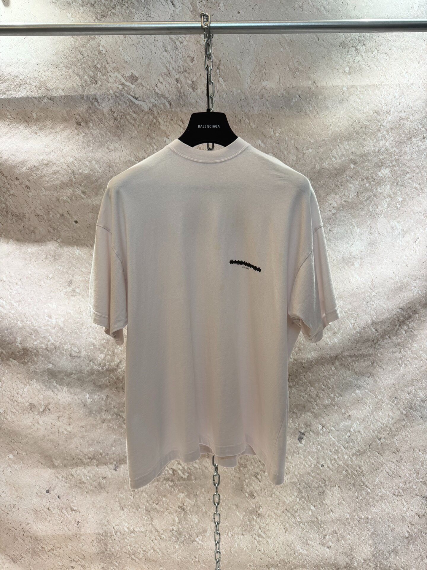 Balenciaga White Short Sleeve T-Shirt