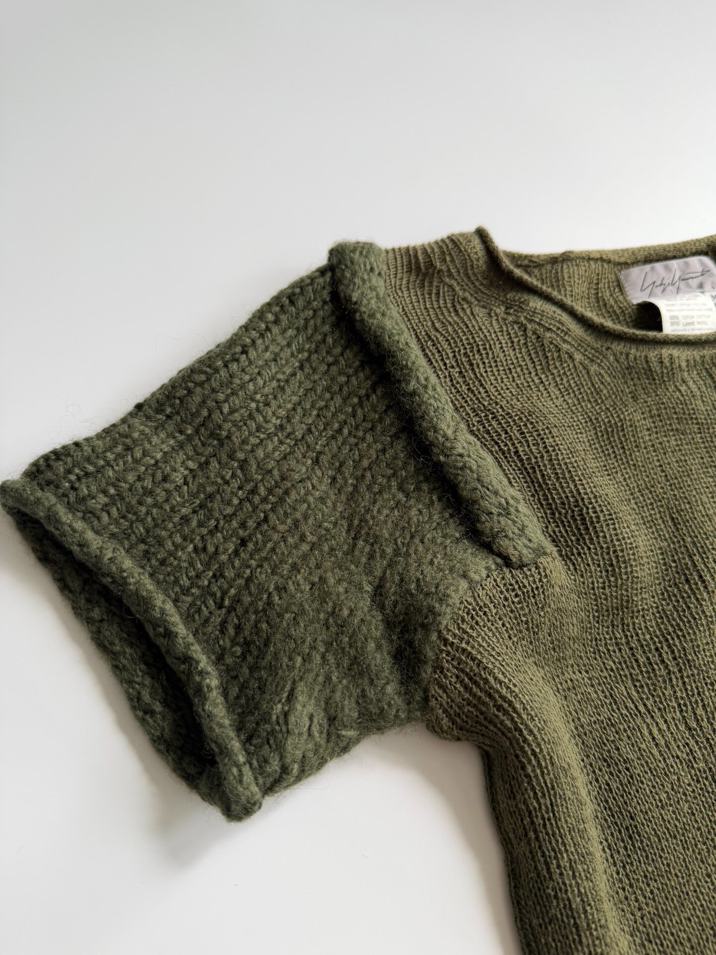Yohji Yamamoto 90s Knit Sweater — front