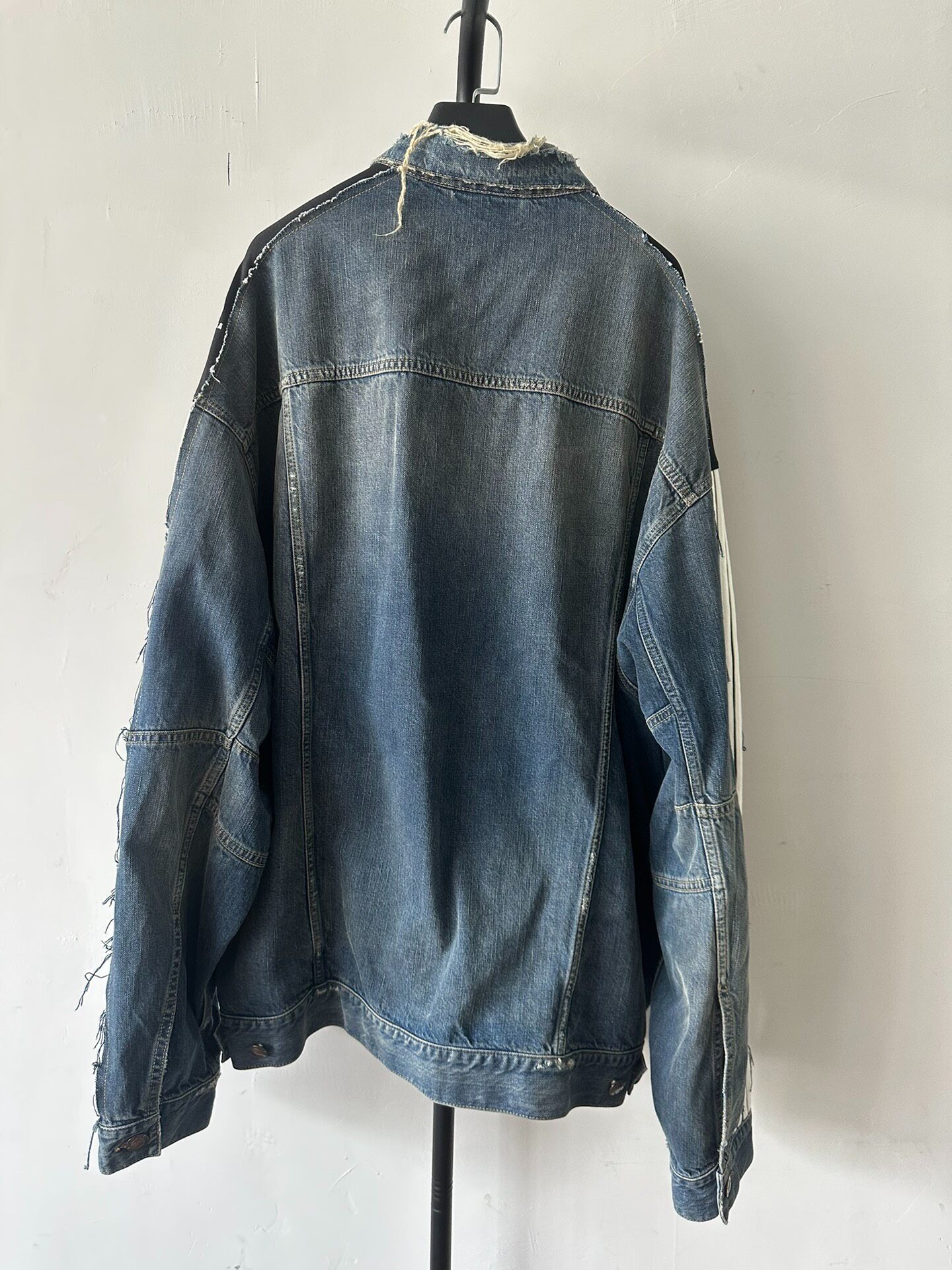 Balenciaga Men’s Blue Denim Jacket — front
