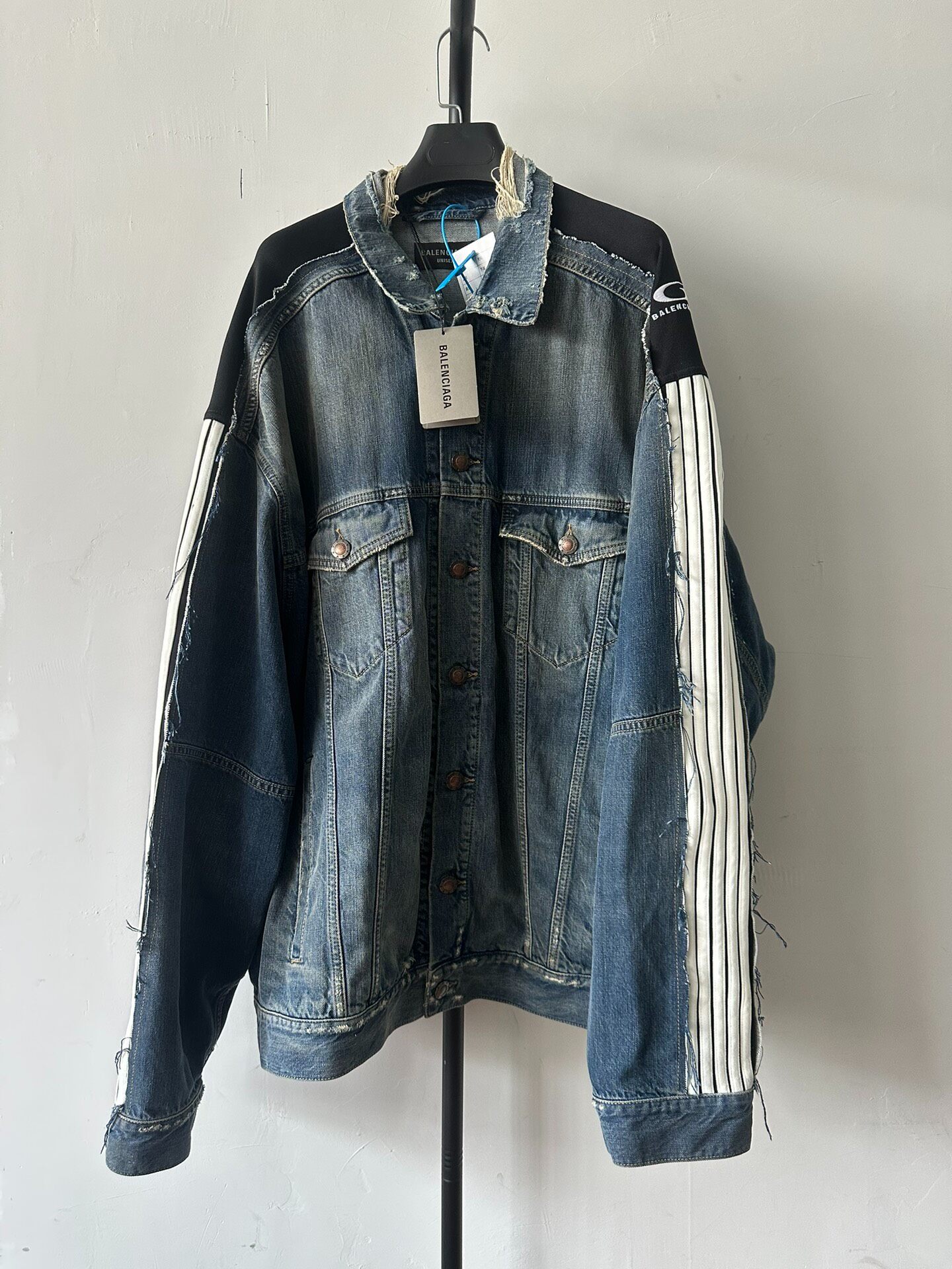Balenciaga Men’s Blue Denim Jacket