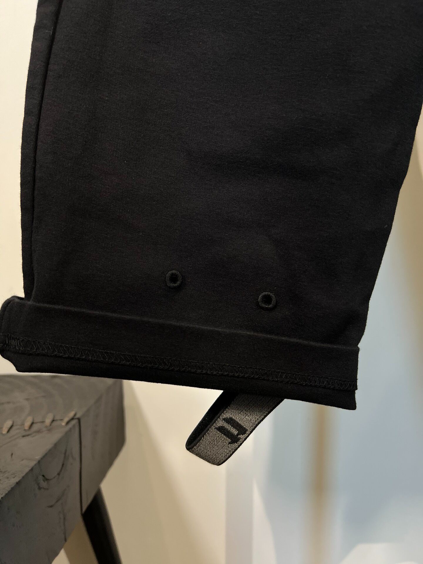 Boris Bidjan Saberi Straight Drop-crotch Pants — back