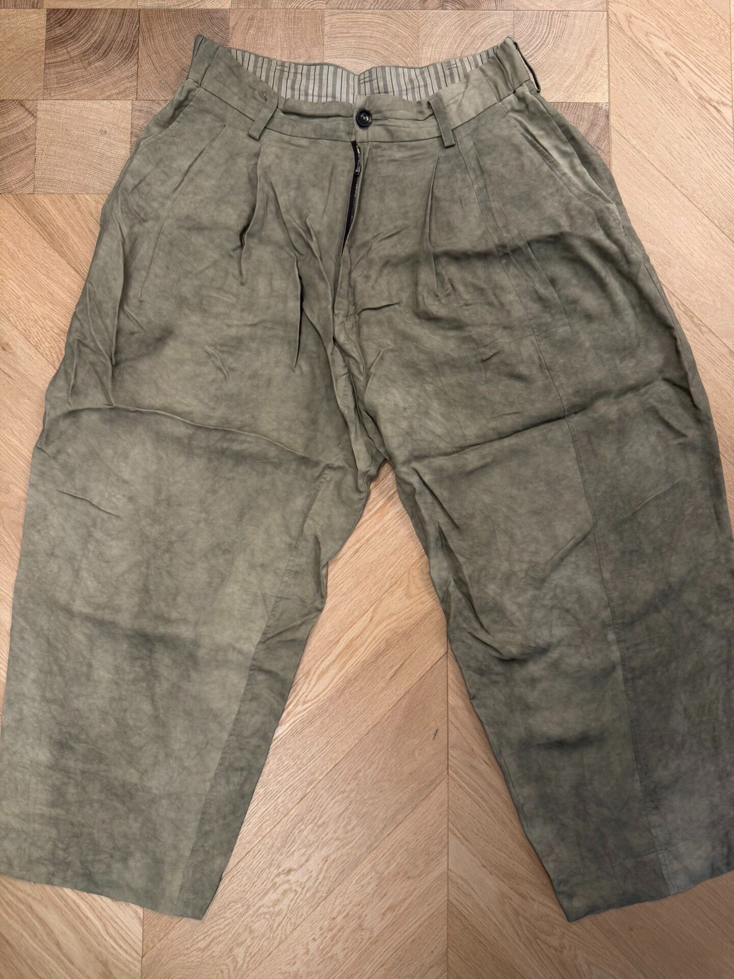 Ziggy Chen Loose Wide-Leg Pants