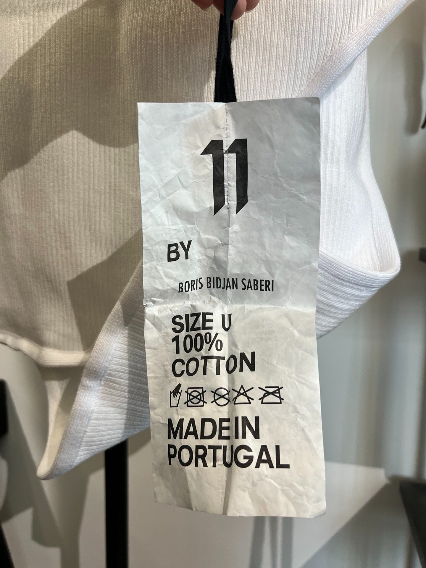 Boris Bidjan Saberi 11by bbs Knit Scarf — front